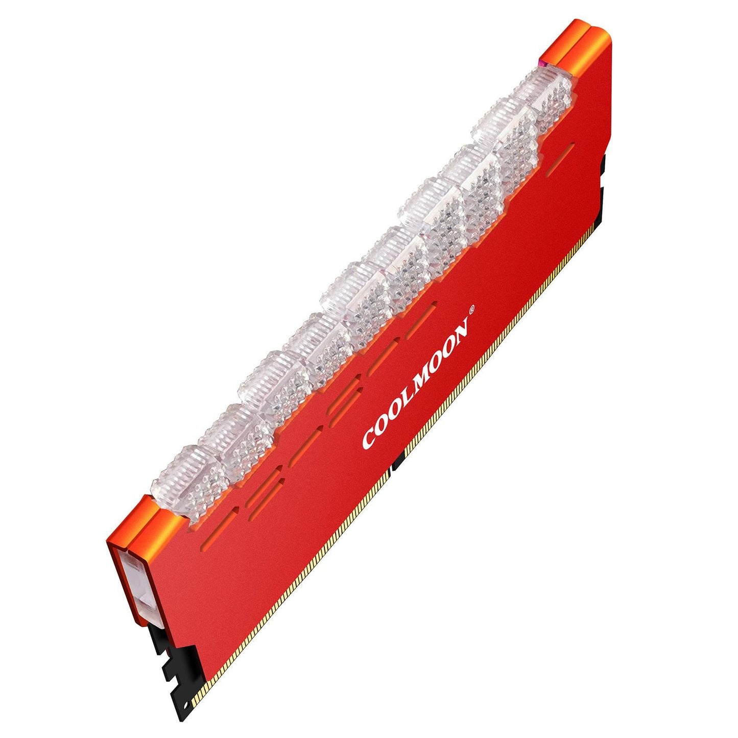 Heatsink Radiator ARGB Shell Heat Sink Spreader RAM Memory for DIY red