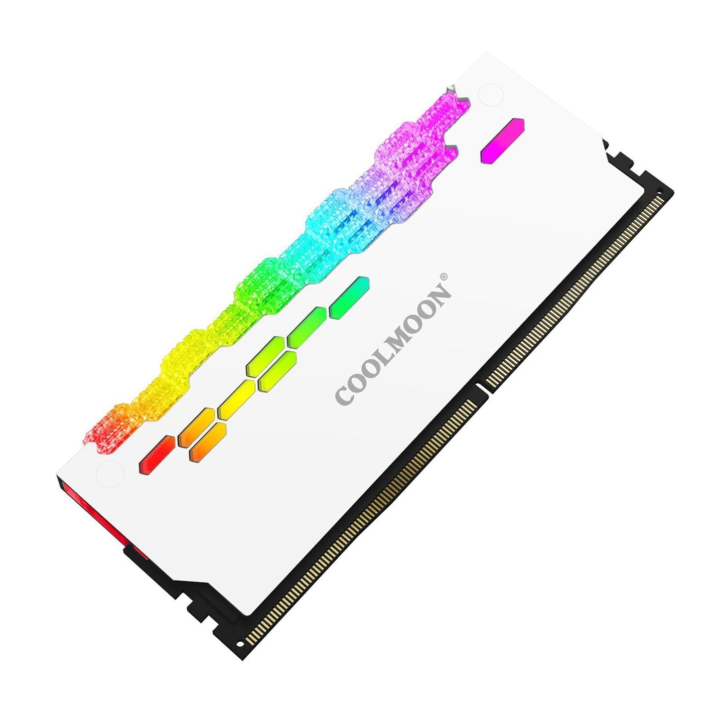 Heatsink Radiator ARGB Shell Heat Sink Spreader RAM Memory for DIY white