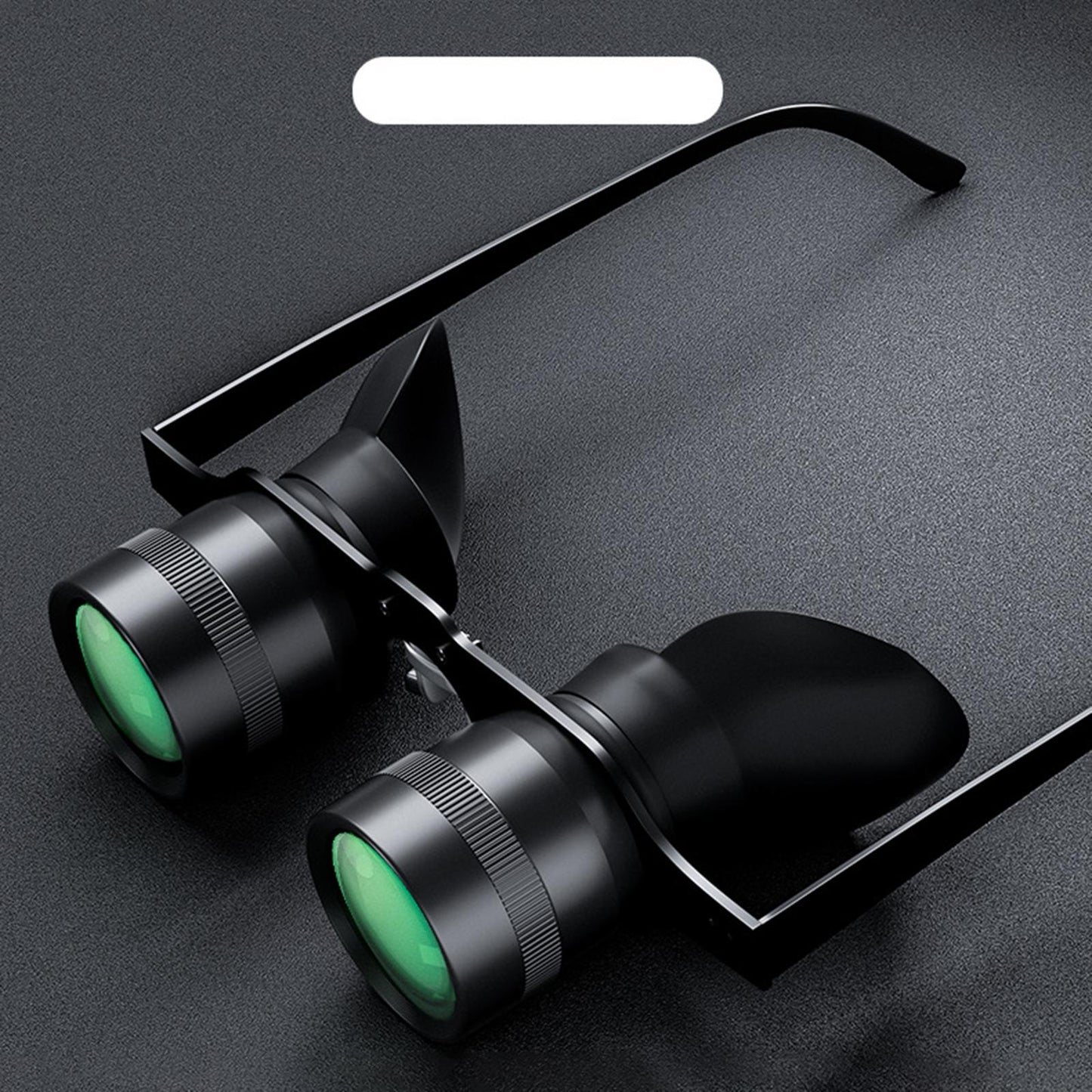 Fishing Telescope Glasses High-Definition Easy to Adjust Hand-Free Set A
