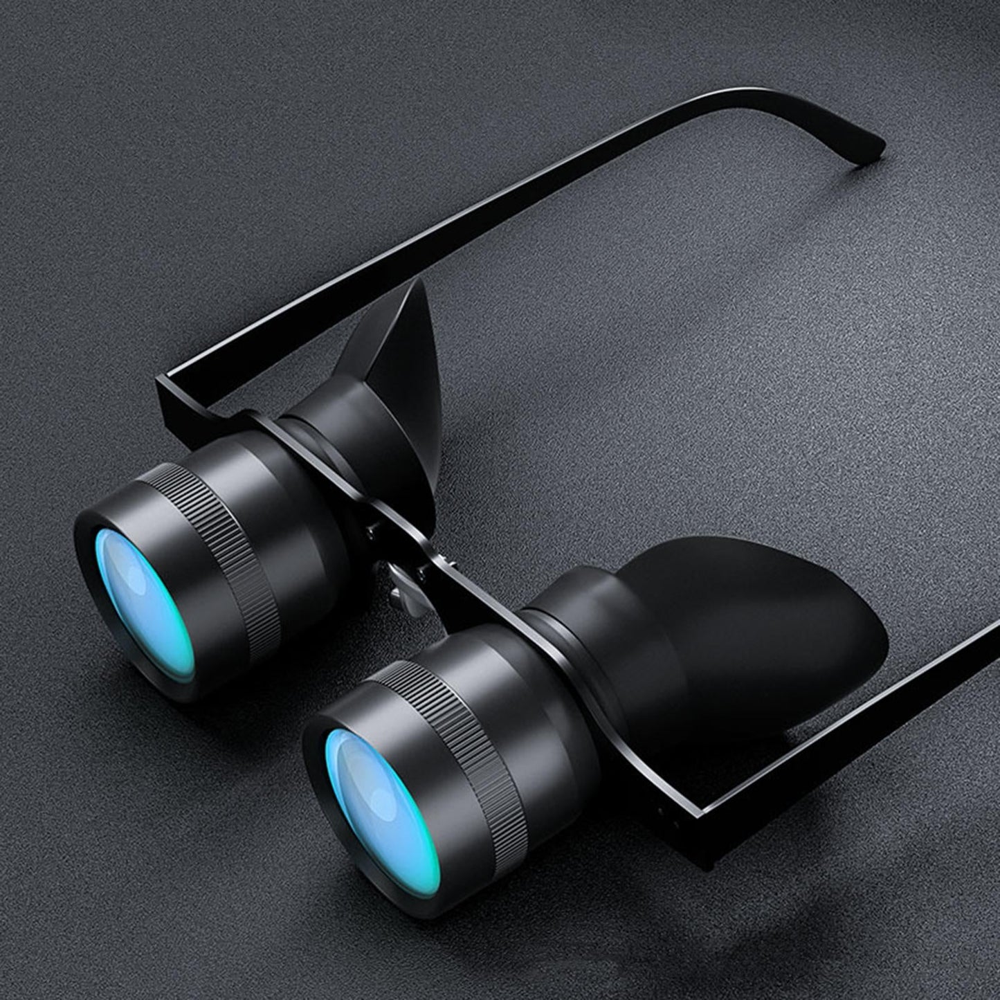 Fishing Telescope Glasses High-Definition Easy to Adjust Hand-Free Set A