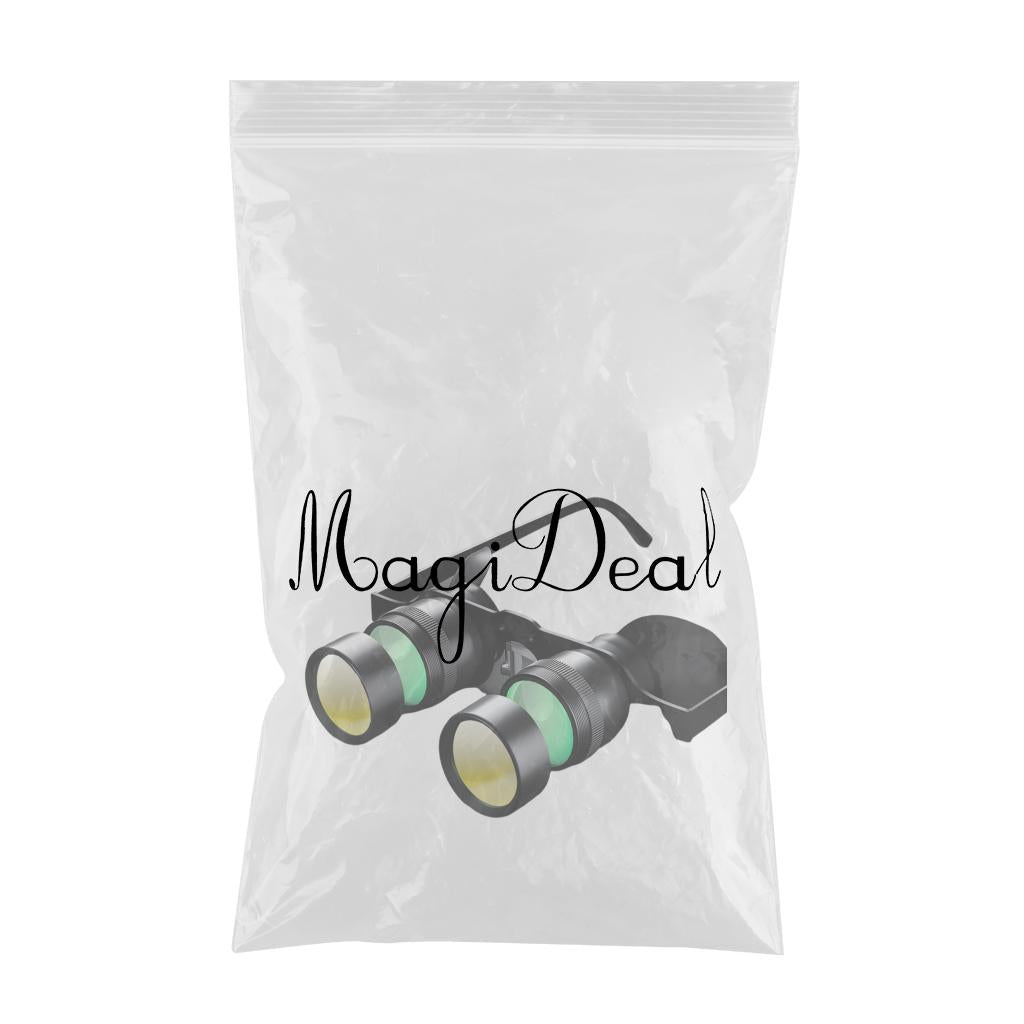 Fishing Telescope Glasses High-Definition Easy to Adjust Hand-Free Set C