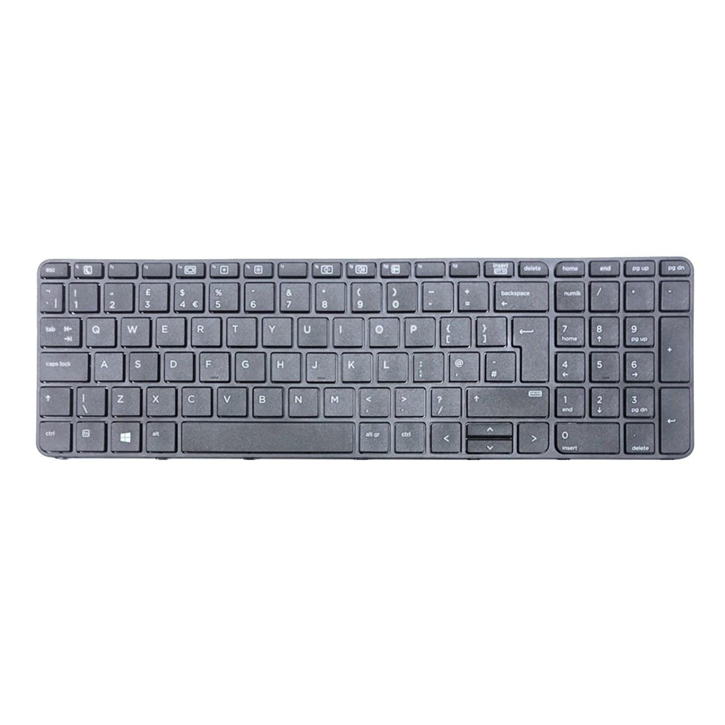 New Replacement Keyboard UK For HP ProBook 450 G3 455 G4 G4 470 With Frame