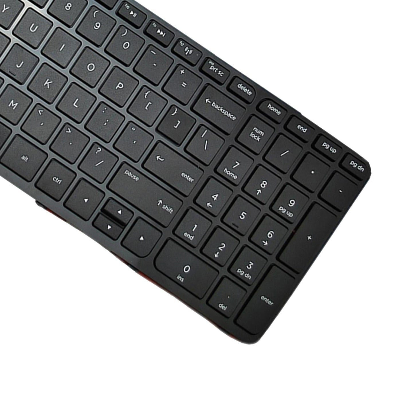 Laptop Replacement Keyboard Black Replace Cracked English for HP 17-E000