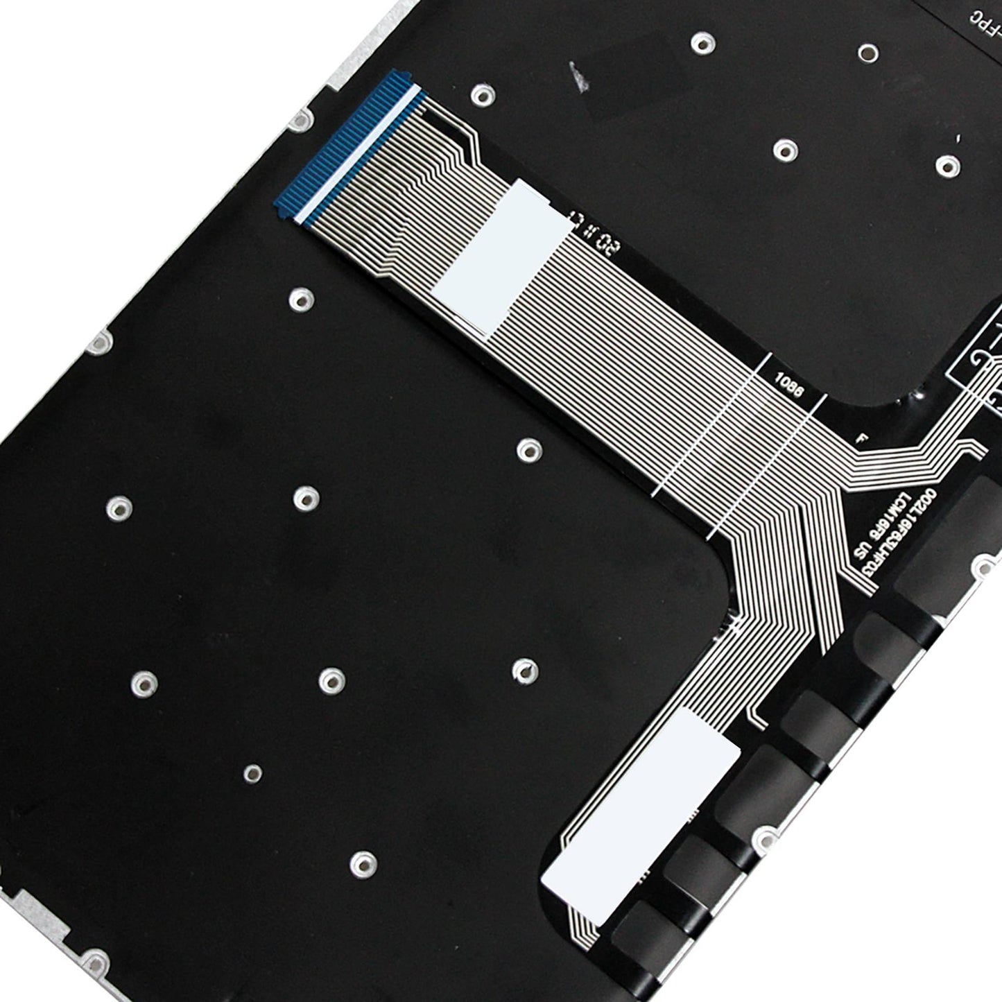 US Layout Laptop Keyboard Red Backlit Fits for Y520-15IKBA 15IKBM 15IKBN