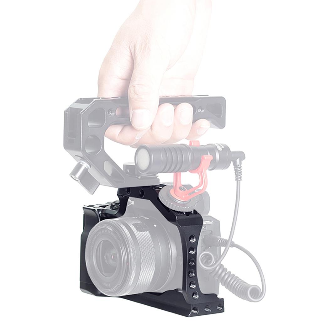 Camera Cage for Canon EOS M50 M5 M50II fits ARRI Standard Easy Install