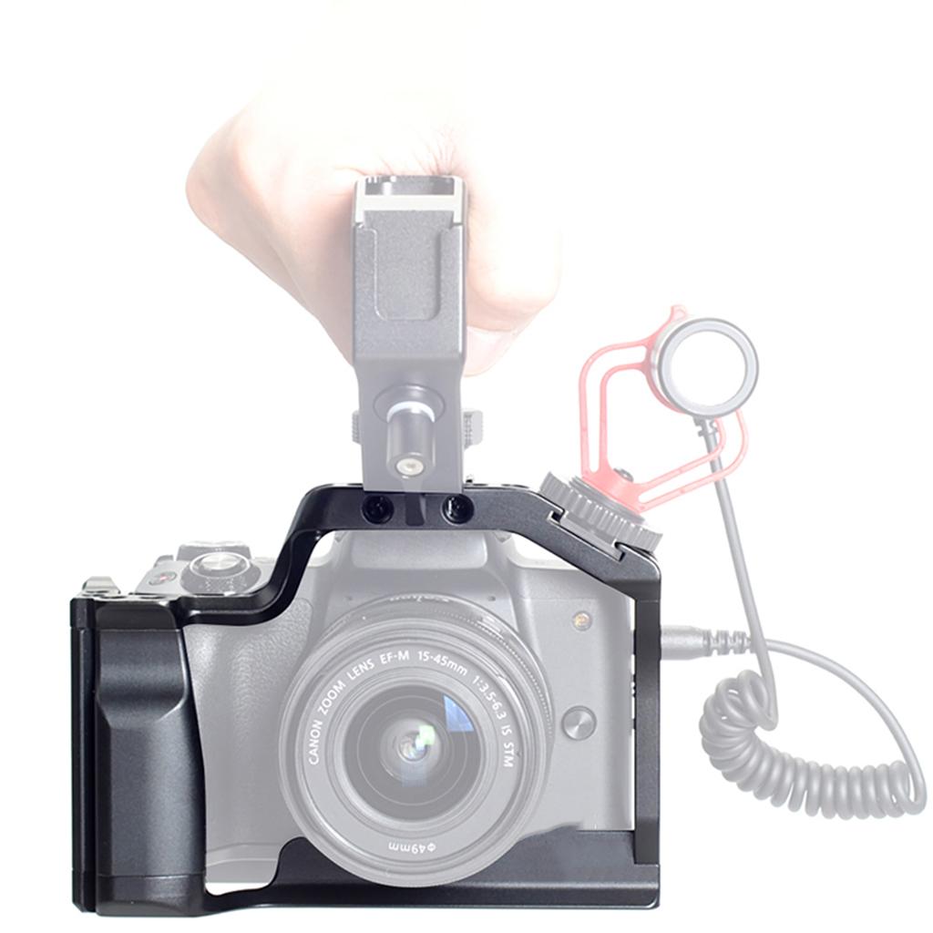 Camera Cage for Canon EOS M50 M5 M50II fits ARRI Standard Easy Install