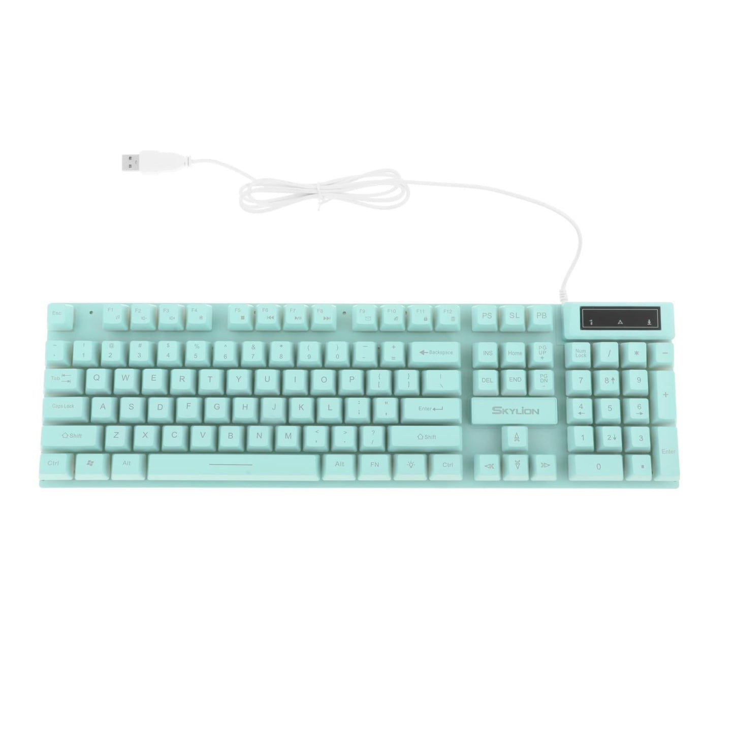 Gaming Keyboard Combo Programmable Mouse 4 in 1 for Computer Gamer Blue