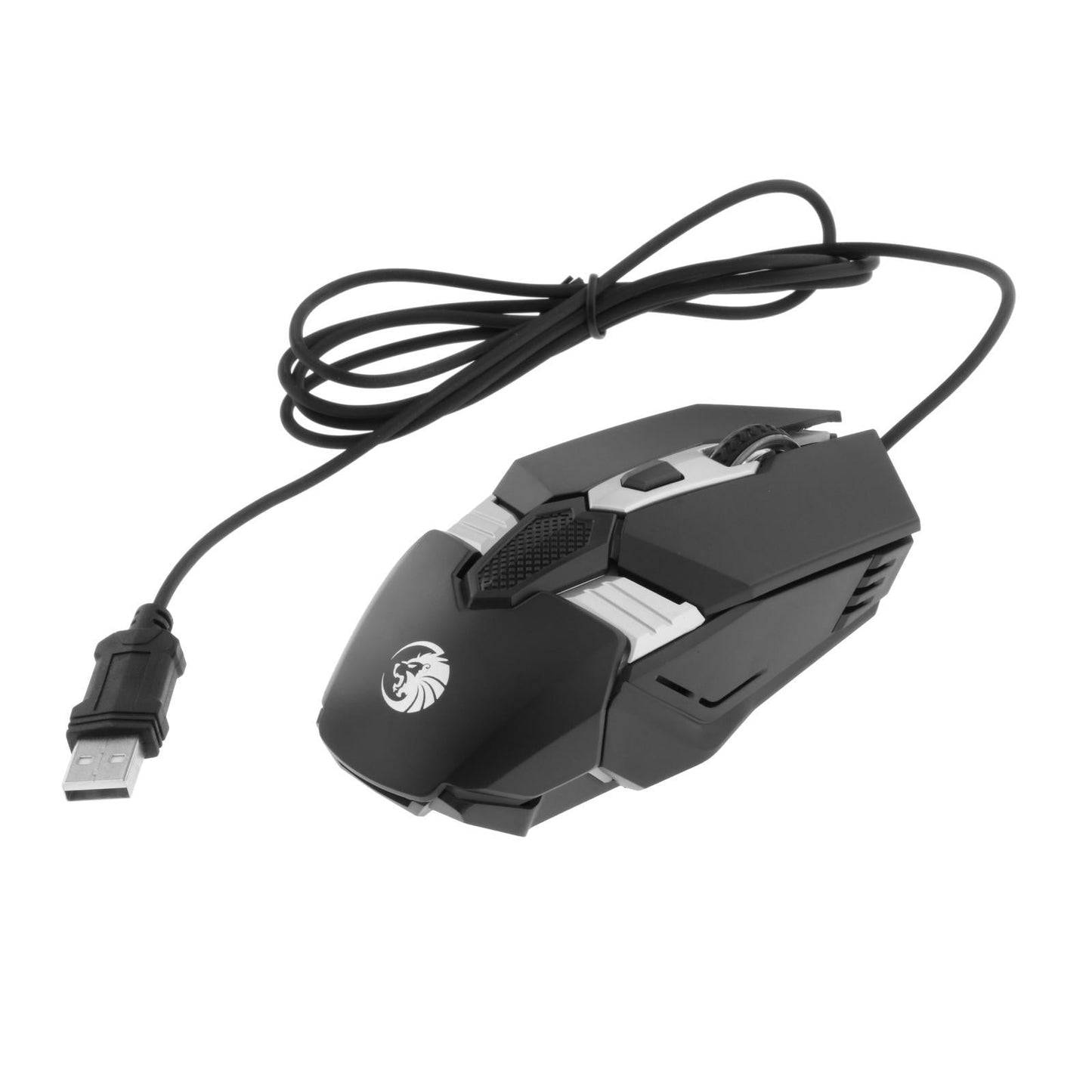 Gaming Keyboard Combo Programmable Mouse 4 in 1 for Computer Gamer Black