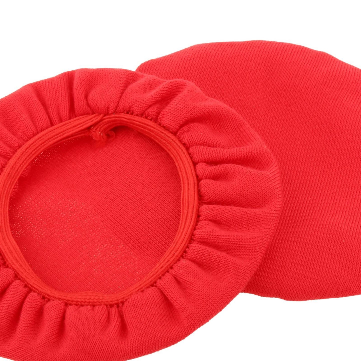 Headphone Covers Universal Durable Washable for Headsets 10cm red