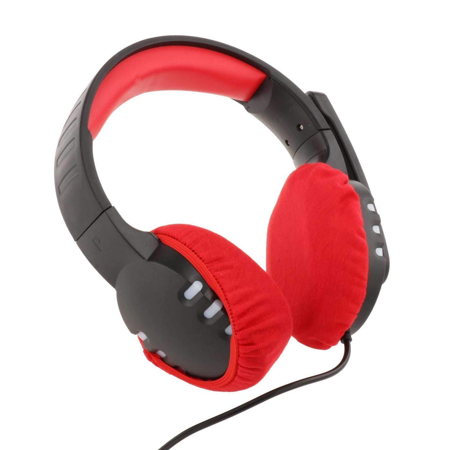 Headphone Covers Universal Durable Washable for Headsets 10cm red