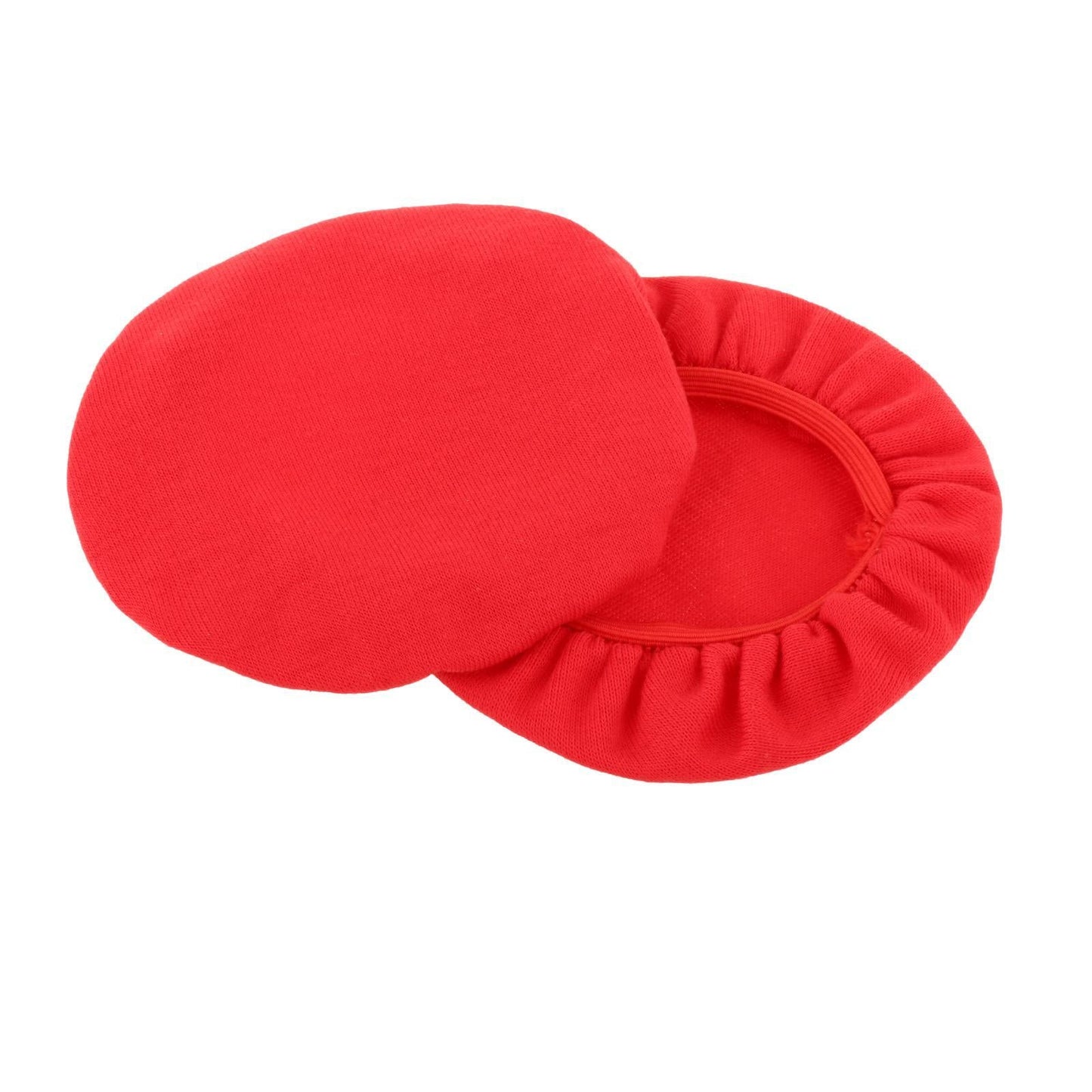 Headphone Covers Universal Durable Washable for Headsets 10cm red