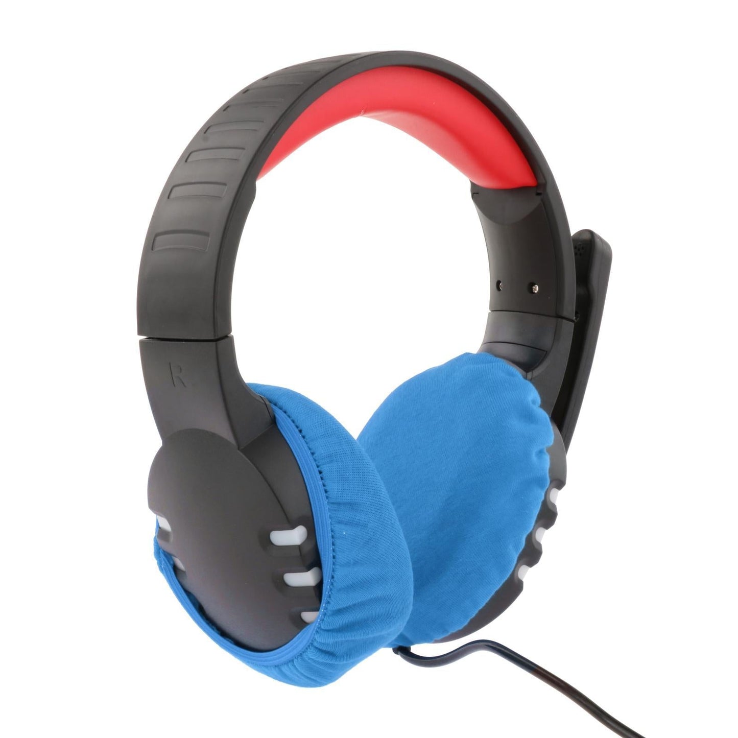 Headphone Covers Universal Durable Washable for Headsets 8cm blue
