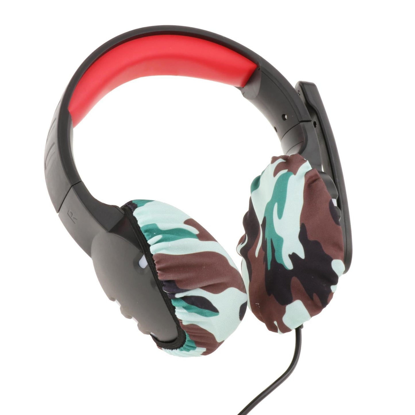 Headphone Covers Universal Durable Washable for Headsets 10cm Camouflage