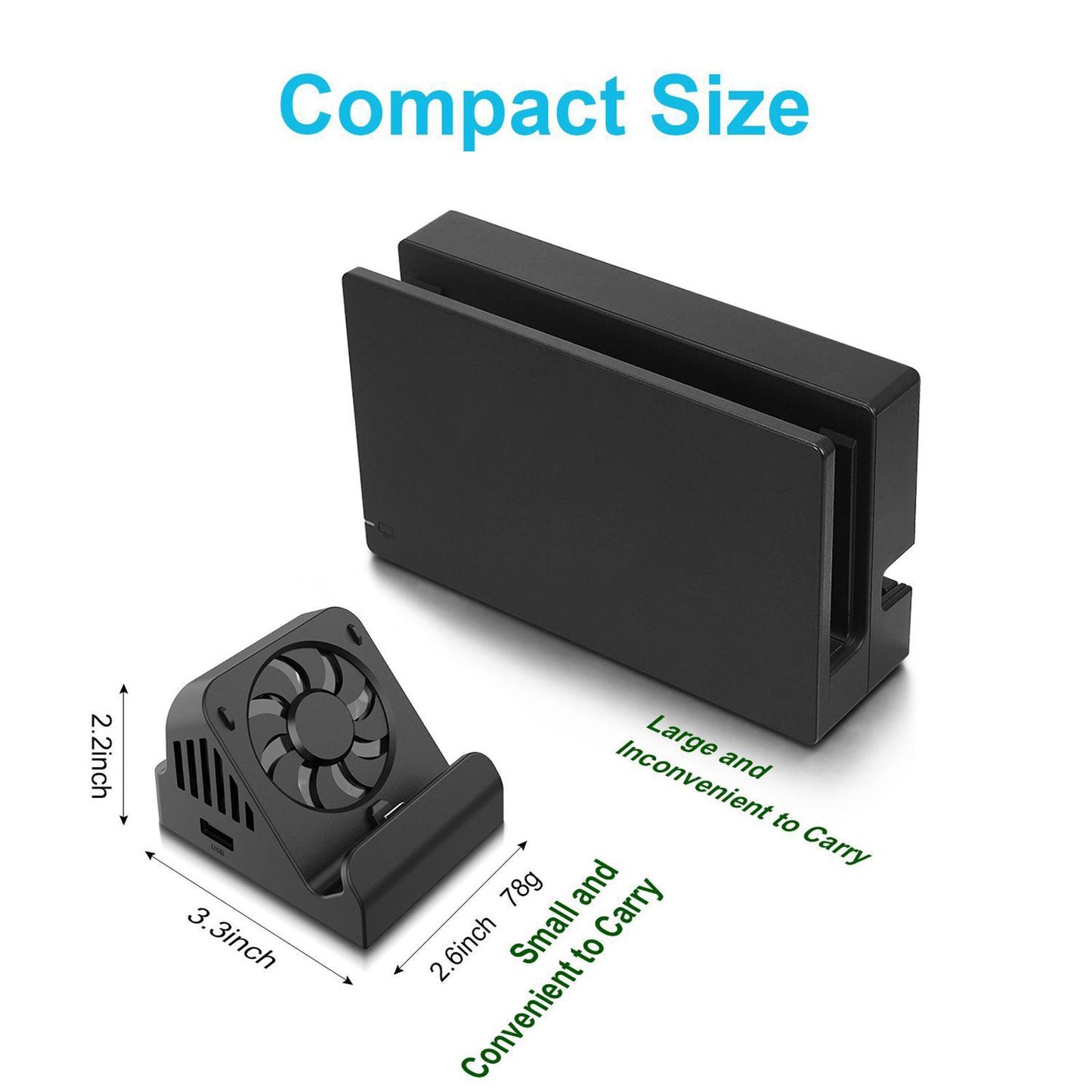 HDMI Converter Adapter Charging Dock Stand for Nintend Switch/Switch Lite