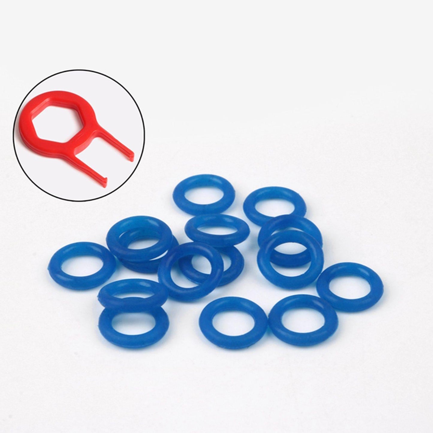 120x Keyboard Switch Dampener Damper for Mechanical Keyboard Home Office Use Blue