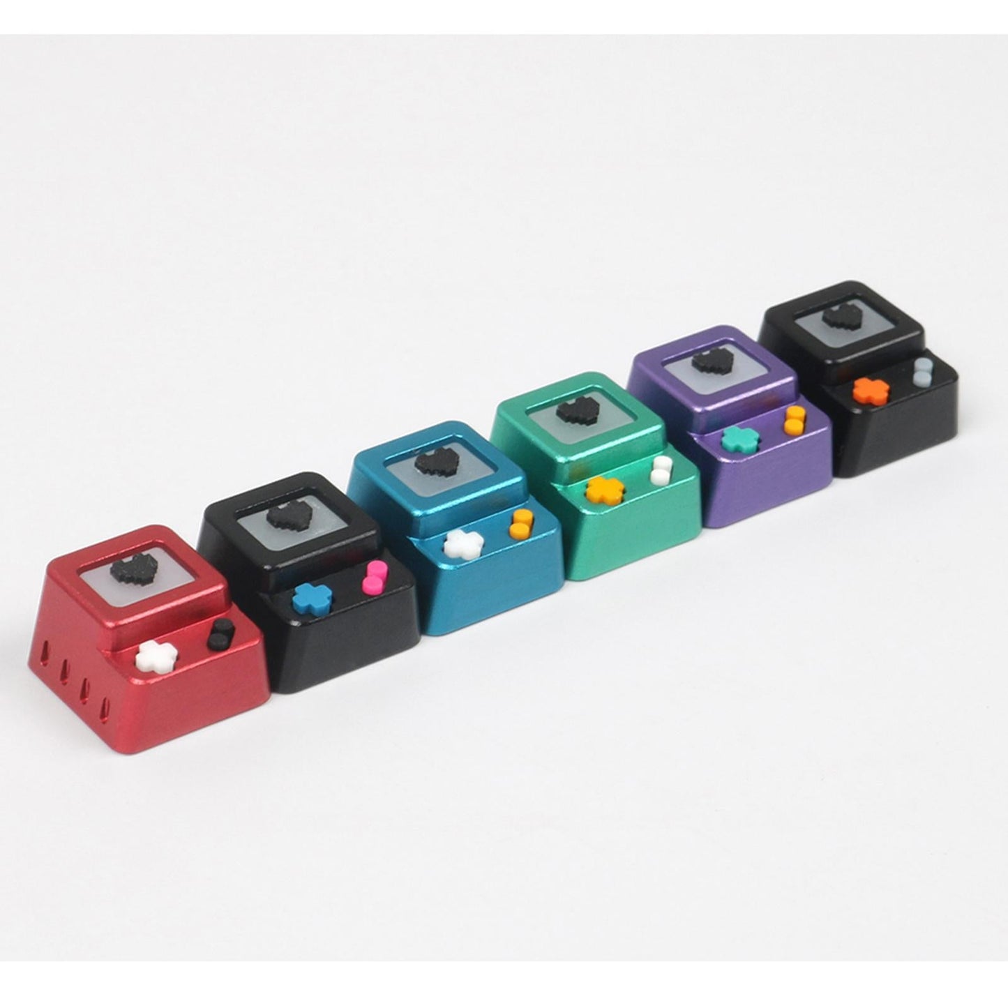 Gaming Mechanical Keyboard Keycaps Dustproof for Cherry MX Keyboard DIY Black Pink