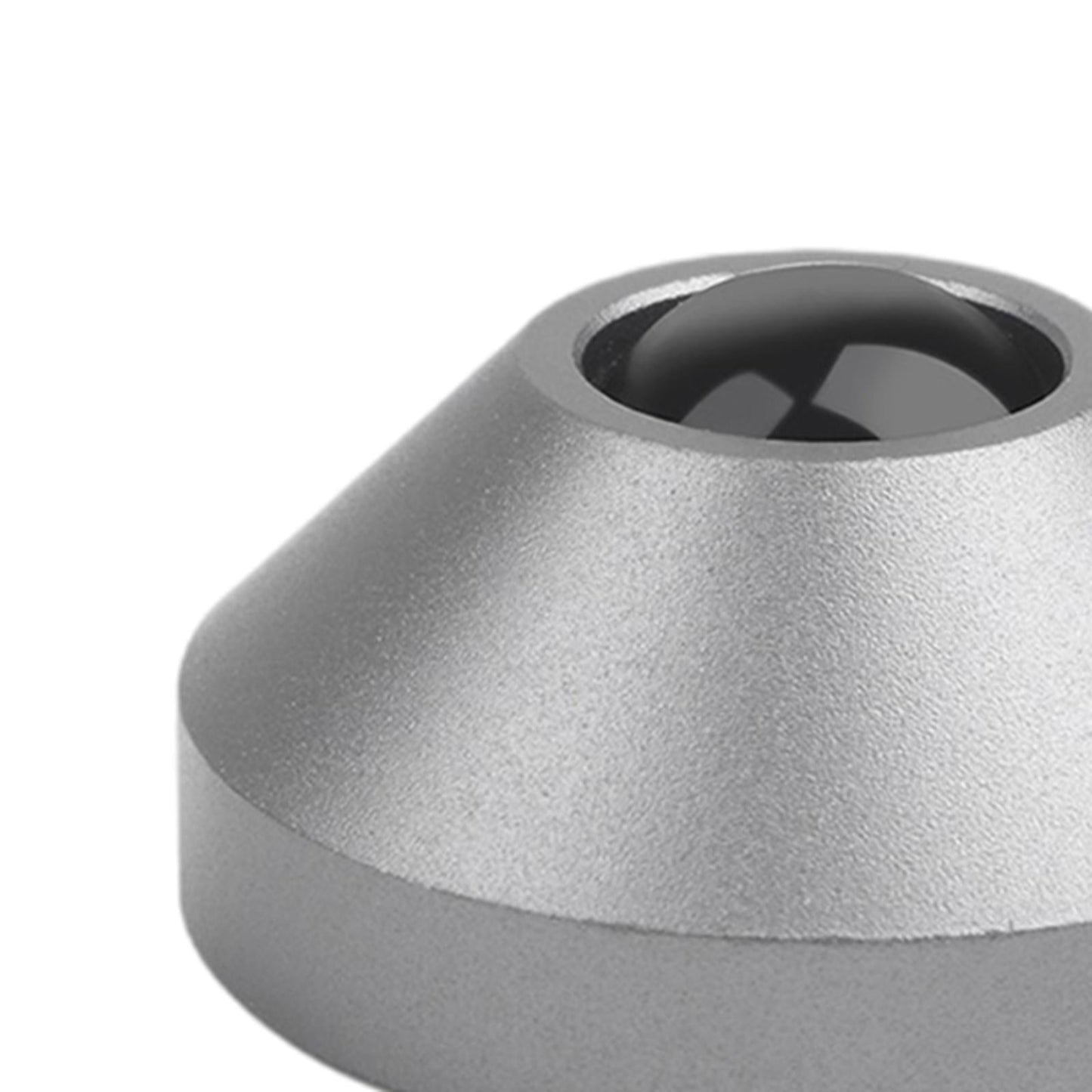 2-pack Mechanical Keyboard Feet Aluminum Alloy with Screws Grey