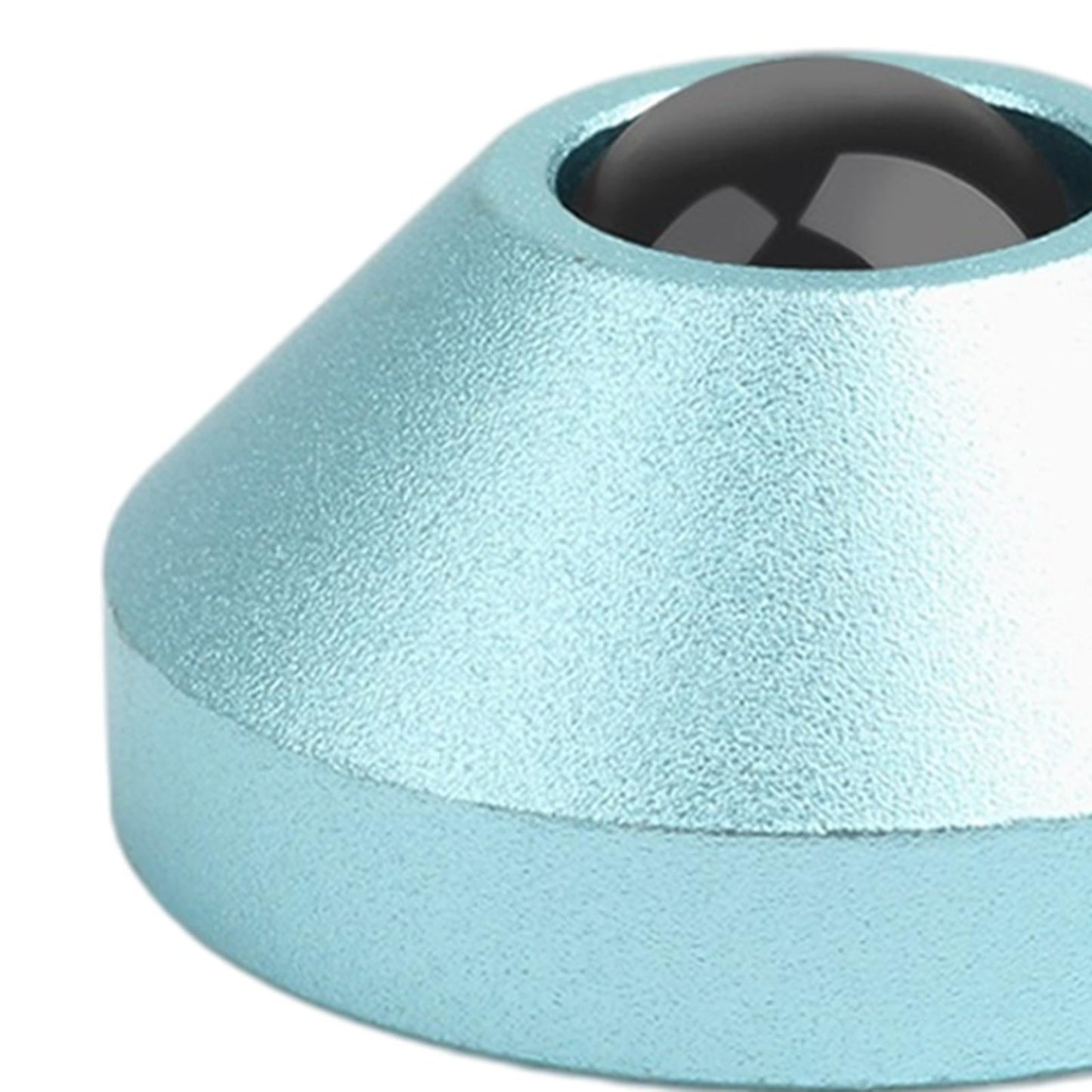 2-pack Mechanical Keyboard Feet Aluminum Alloy with Screws Cyan