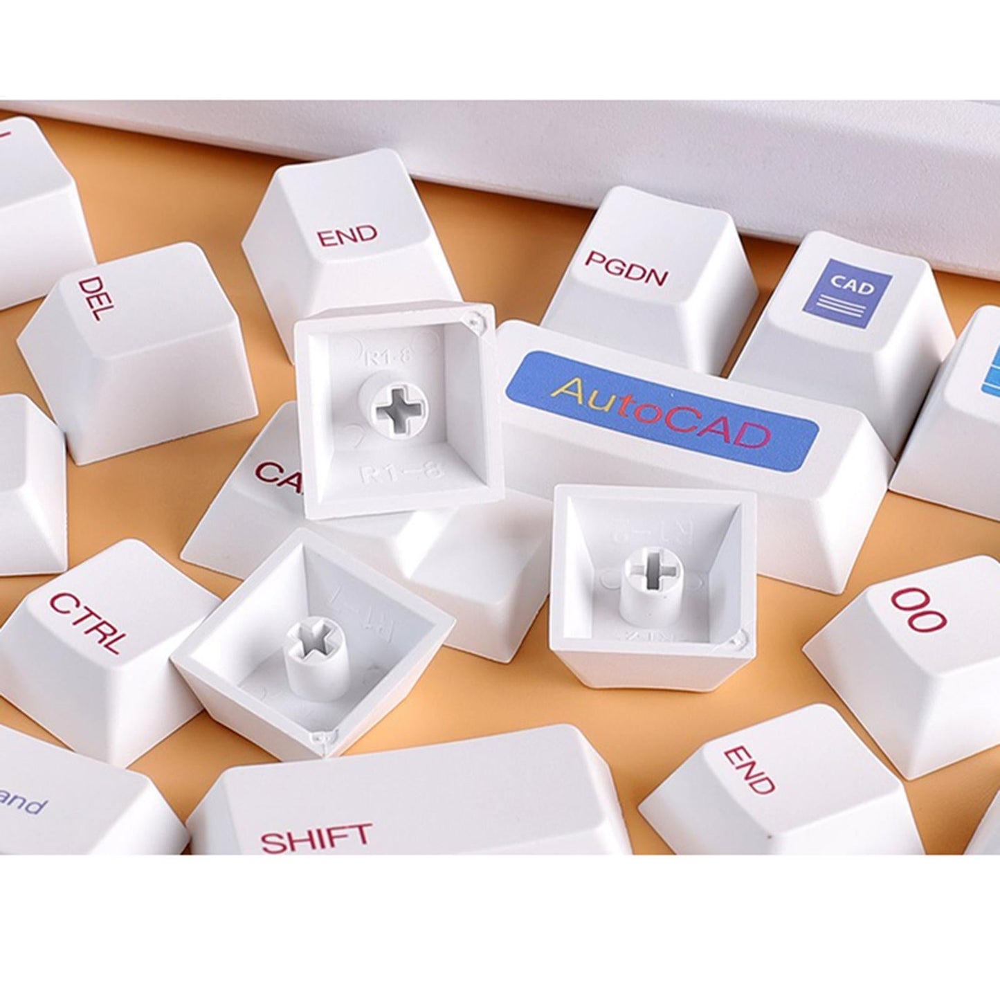 Keycaps Comfortable Exquisite 136 Keys for CHERRY MX Switch Spare Parts