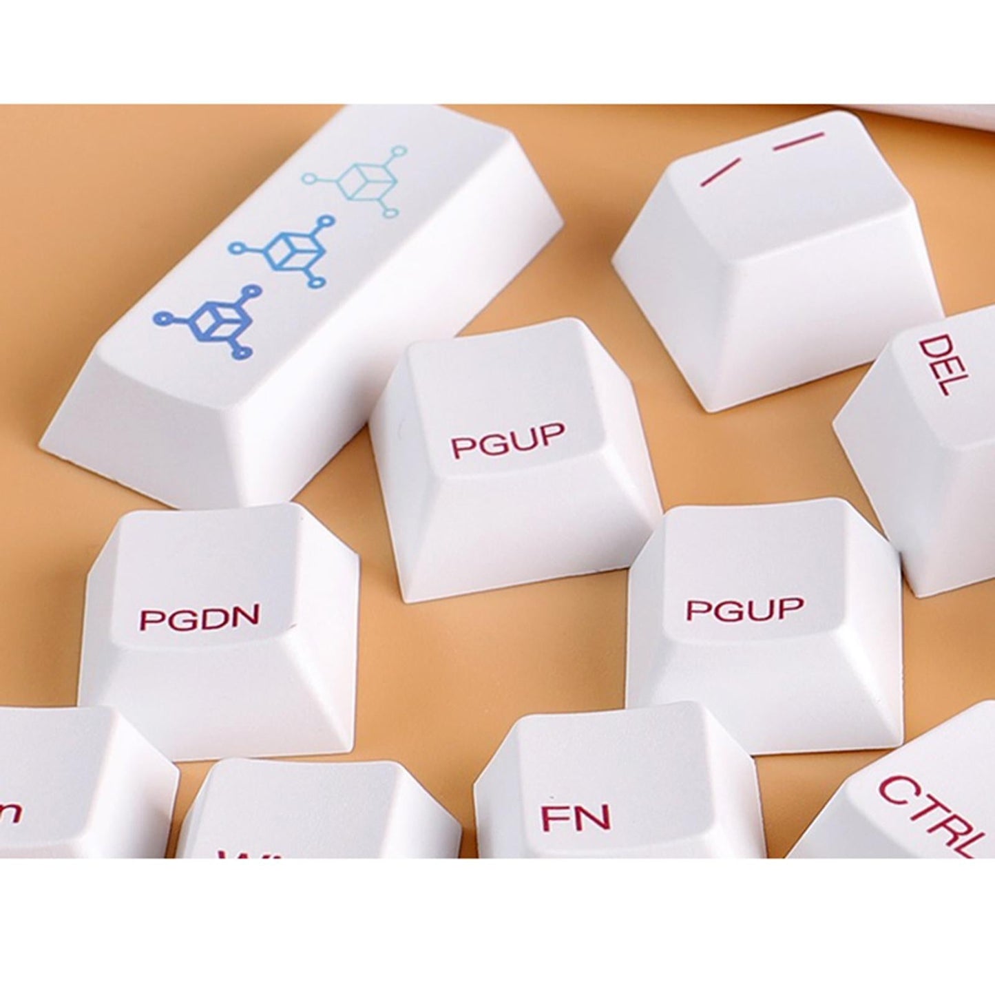 Keycaps Comfortable Exquisite 136 Keys for CHERRY MX Switch Spare Parts