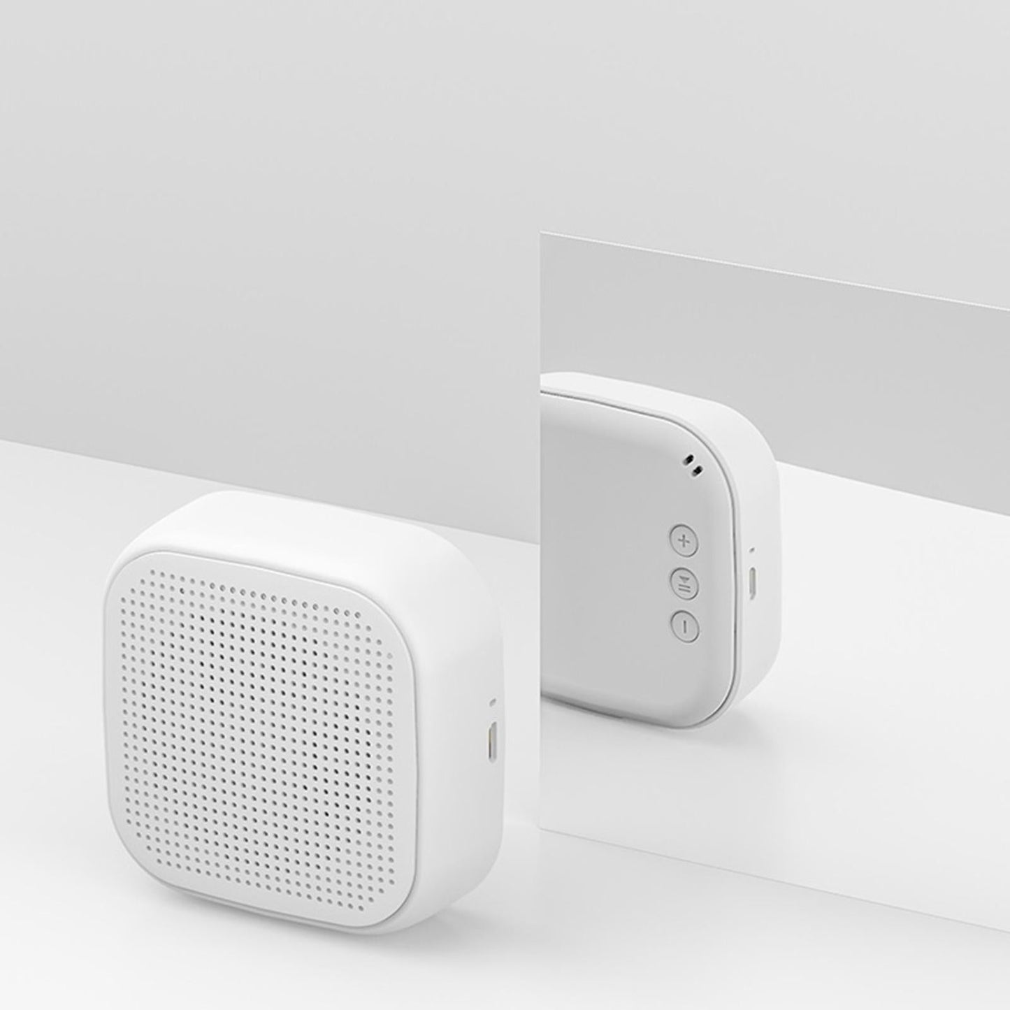 Mini Waterproof Bluetooth 5.0 Wireless Speakers for Home Party Tablet White