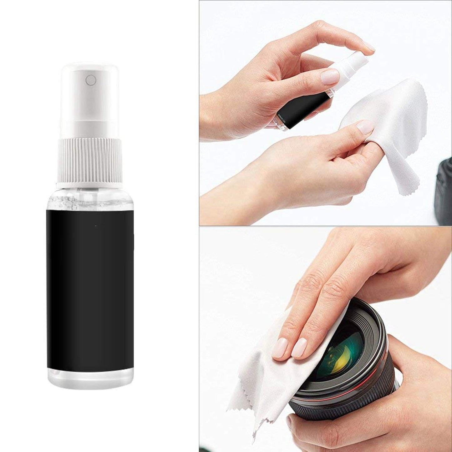 Camera Cleaning Kit w/ Sensor Cleaning Swabs Air Blower for Camera Lens