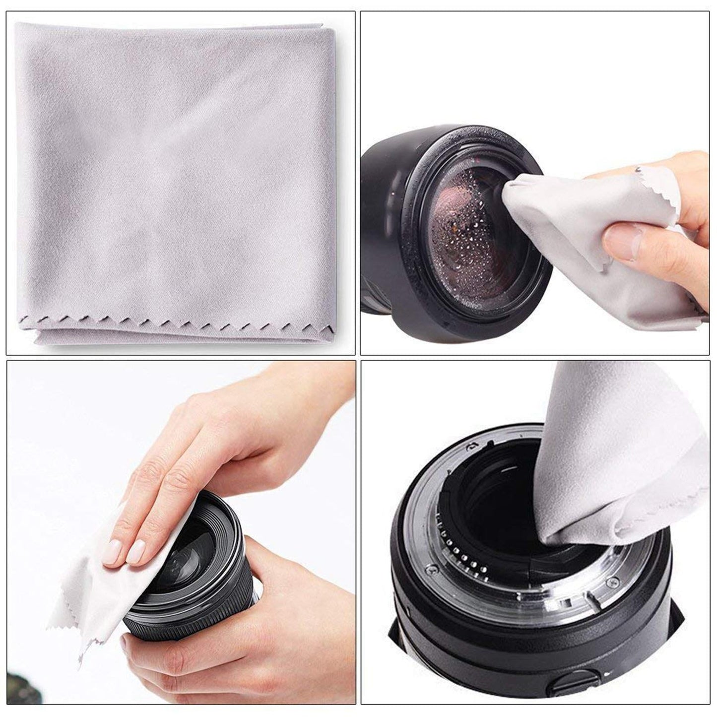 Camera Cleaning Kit w/ Sensor Cleaning Swabs Air Blower for Camera Lens