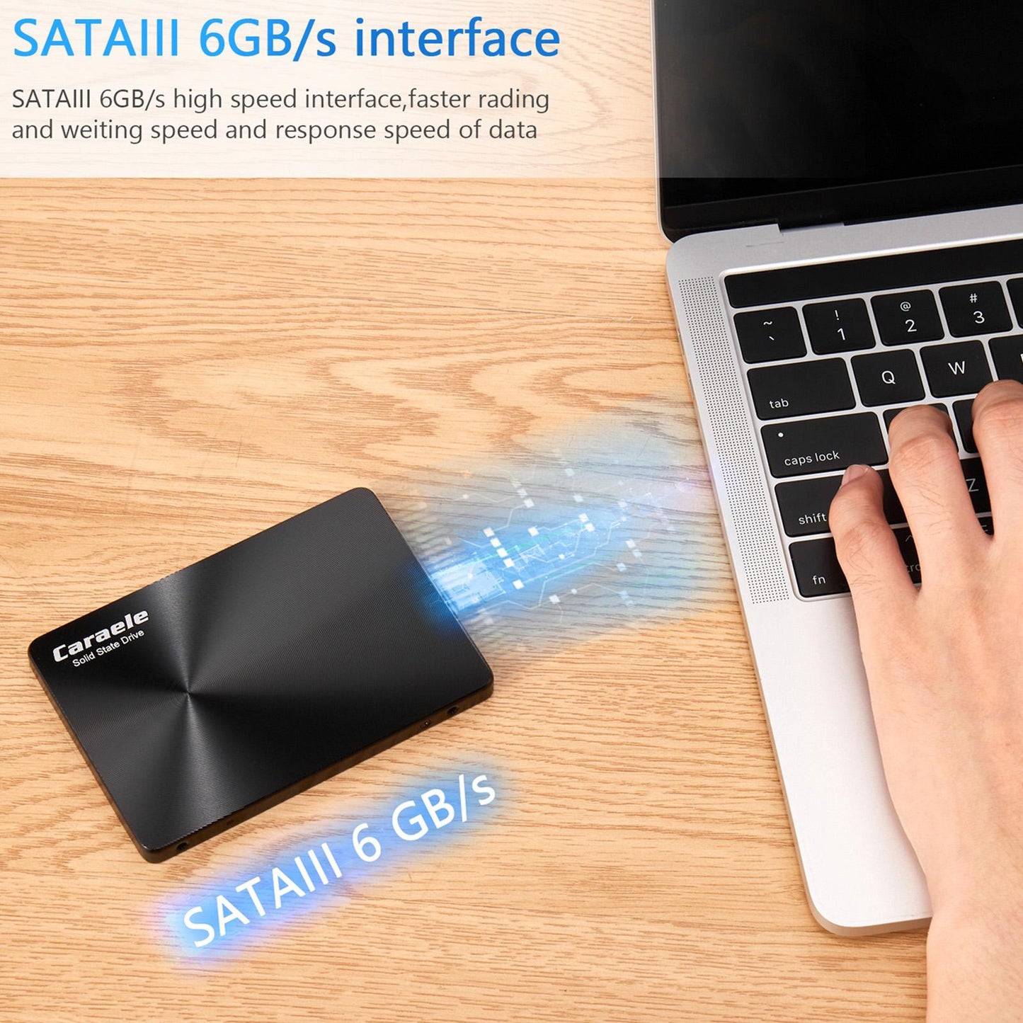 6Gb/s 500GB 2.5" SATA III Internal Solid State Drive Hard Disk Disc SSD