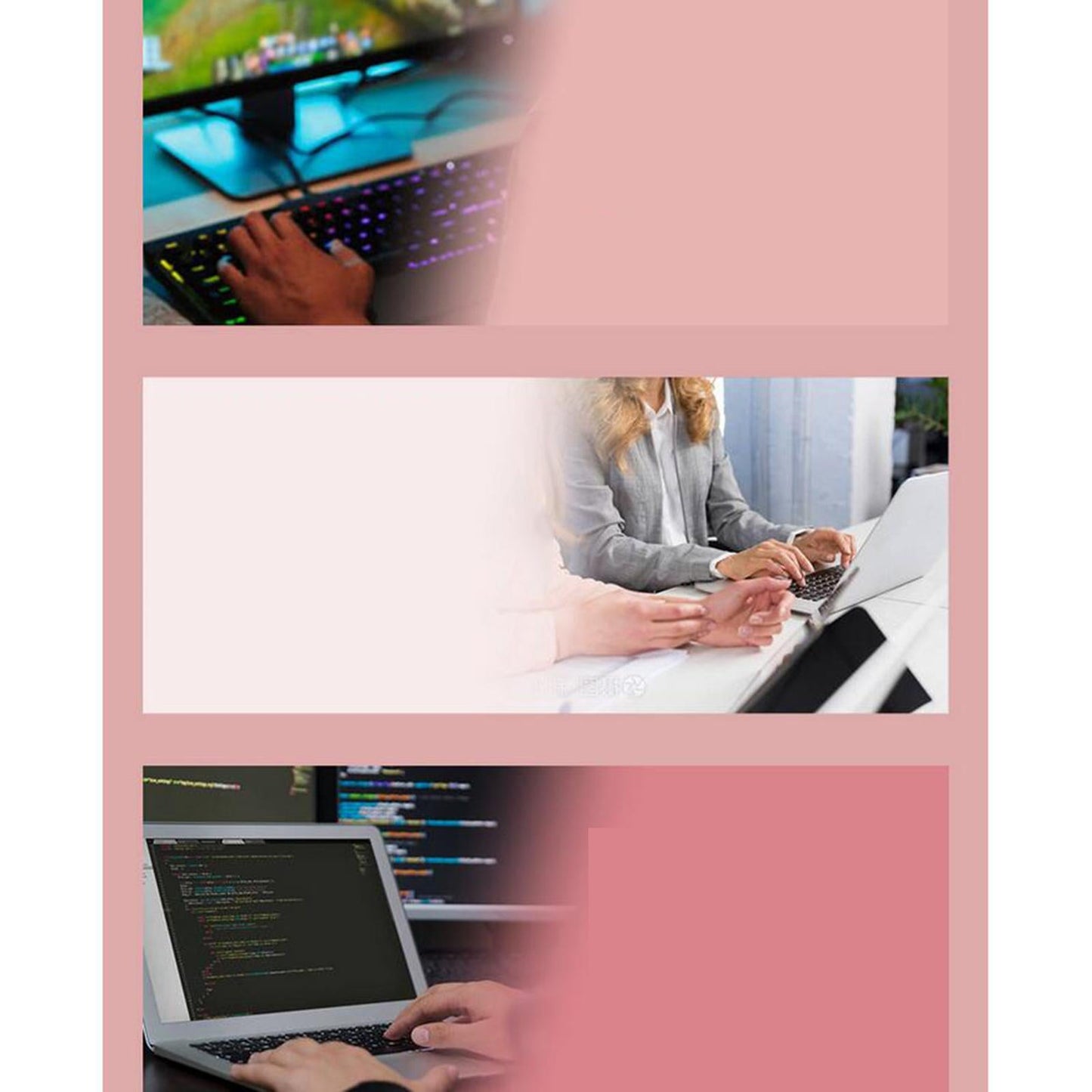 USB 87 Keys Blue Axis Cute Wired Gaming Keyboard Quiet Design White+blue