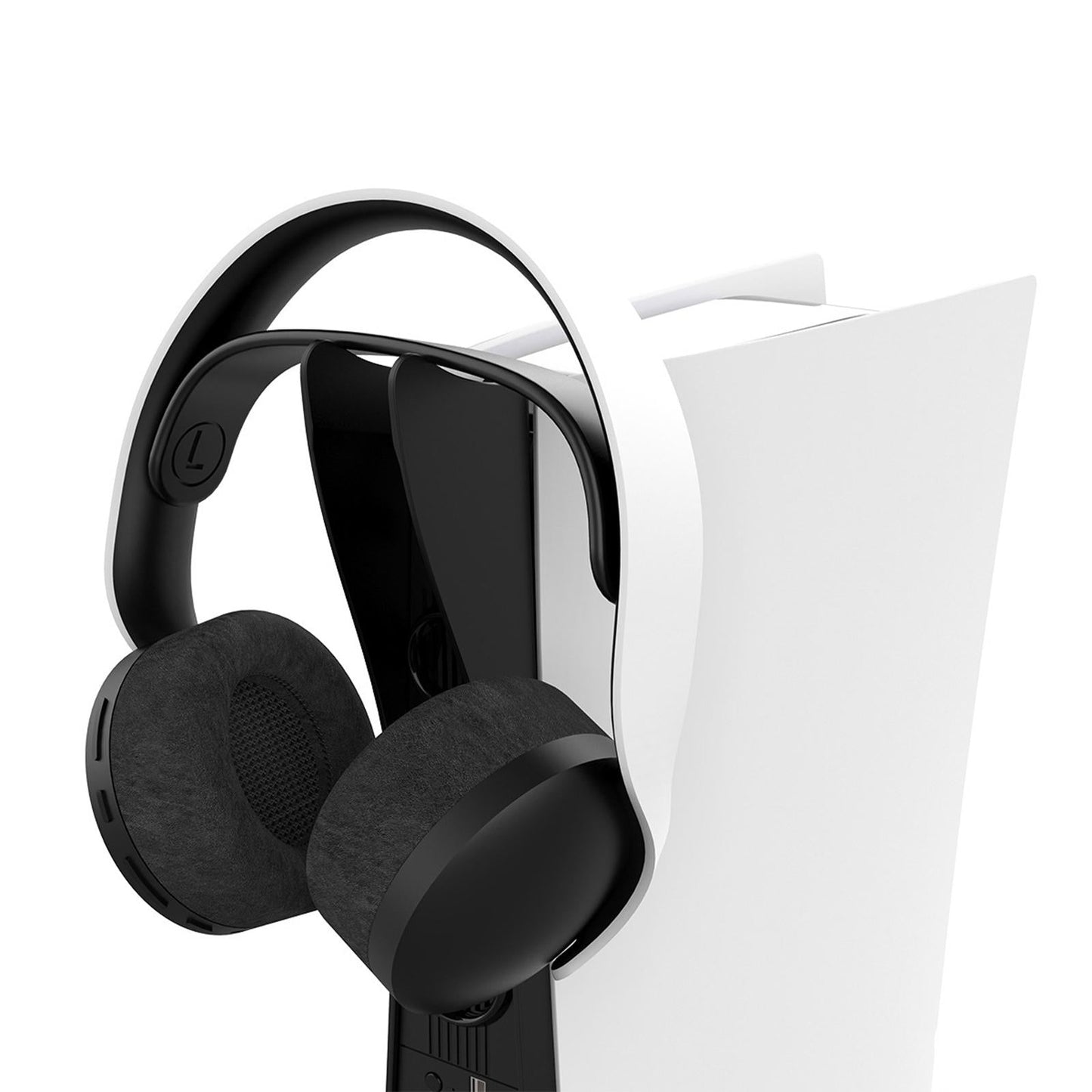 Vertical Stand Triple Cooling Fan for PS5 USB Powered with Headset Hanger