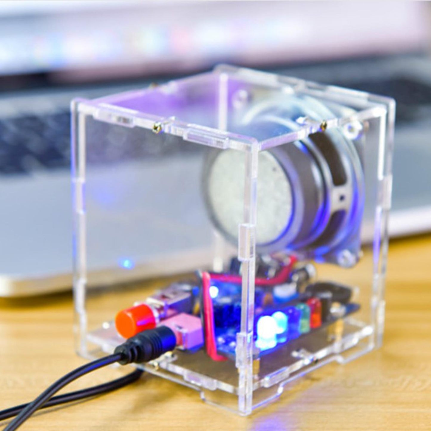 HU-009 3W Mini Spaker Unit 5V DC Powered Sound Amplifier DIY Kit Components