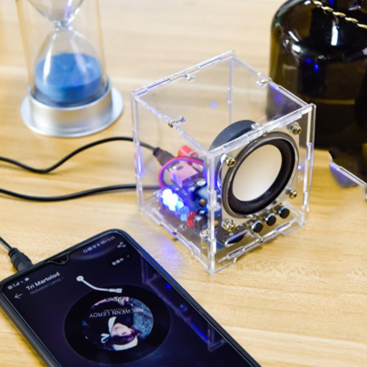 HU-009 3W Mini Spaker Unit 5V DC Powered Sound Amplifier DIY Kit Components