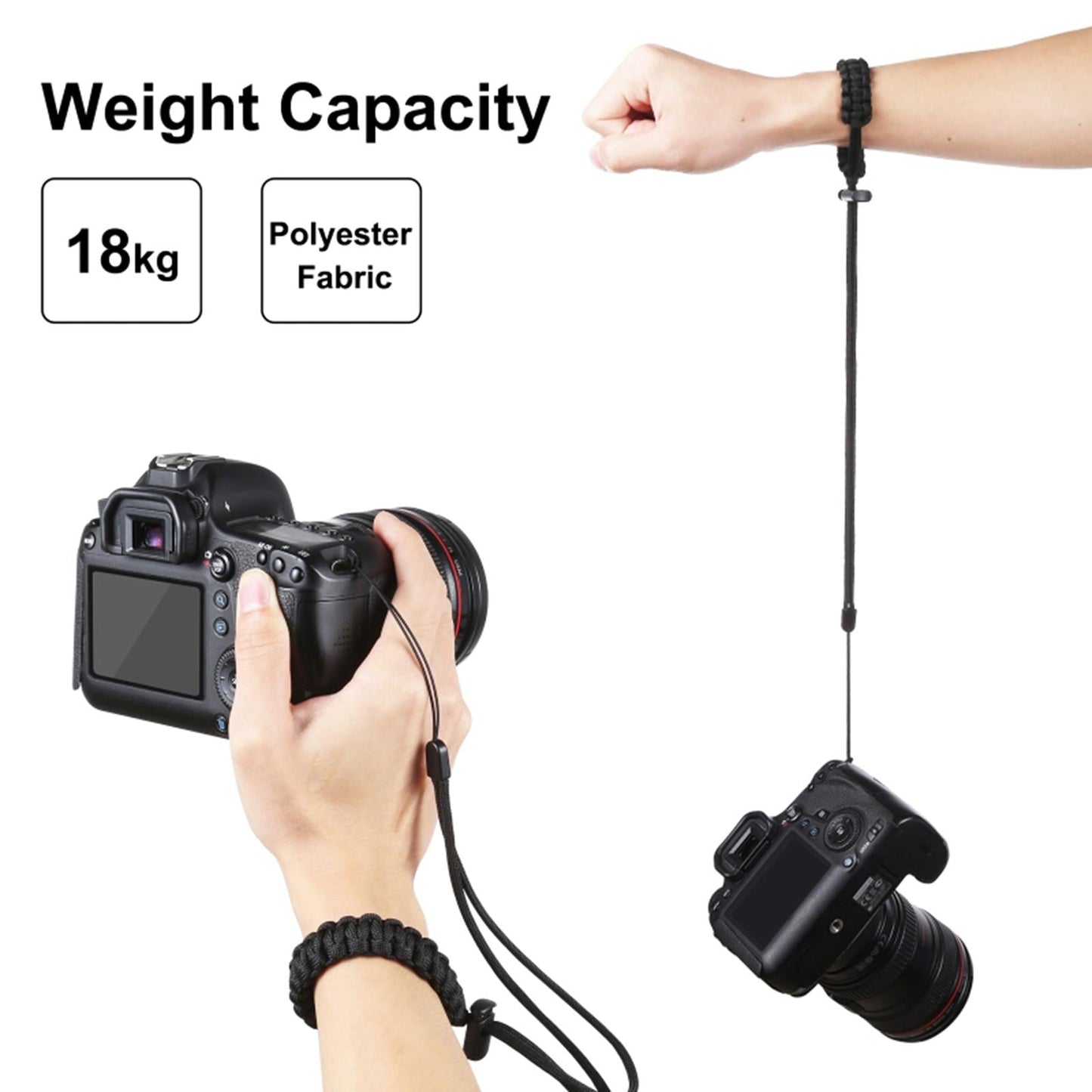 Camera Wrist Strap Nylon Accessories Carry Lanyard for DSLR Photographers