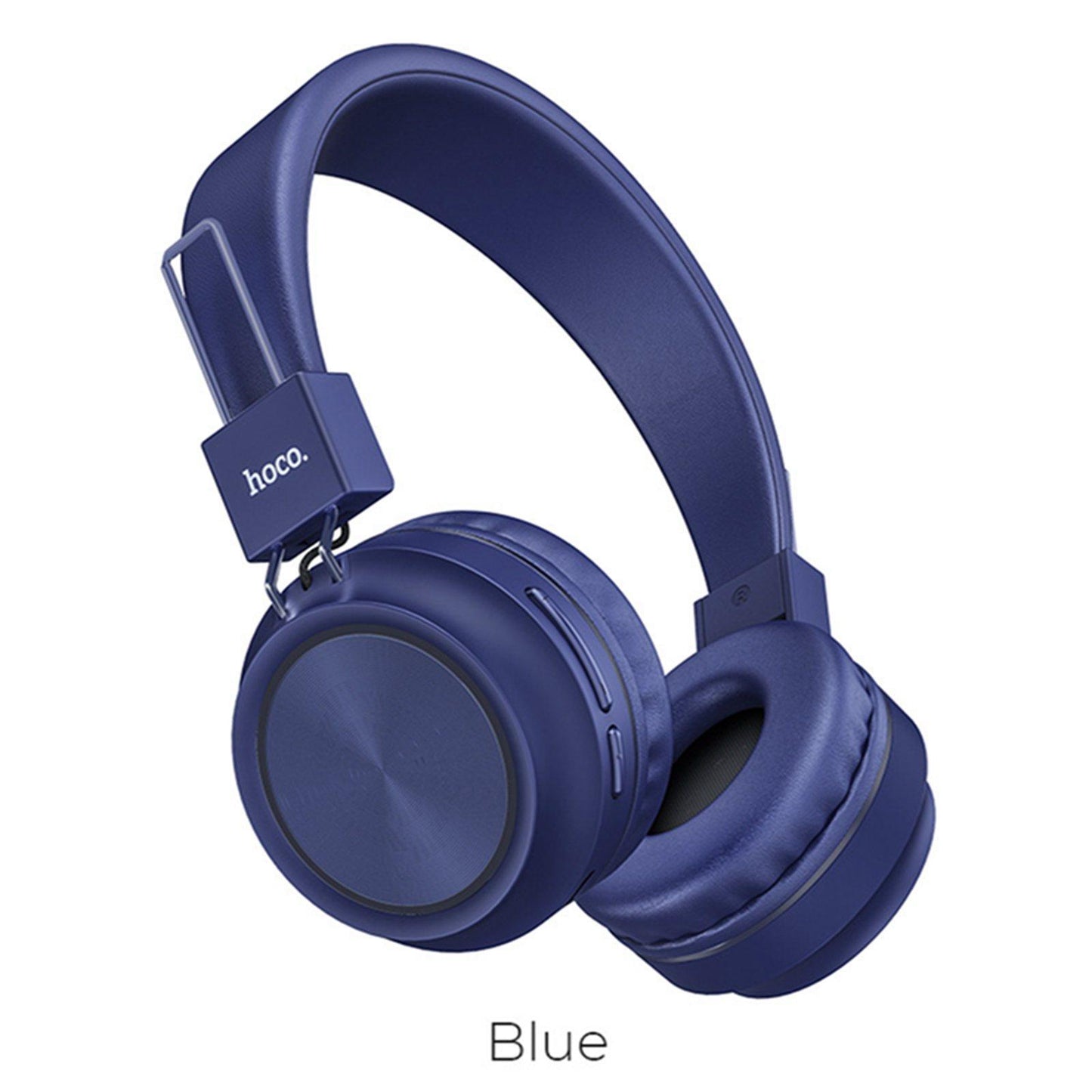 W25 Wireless Bluetooth5.0 Headphones Deep Bass Sound Over Ear Headsets Blue