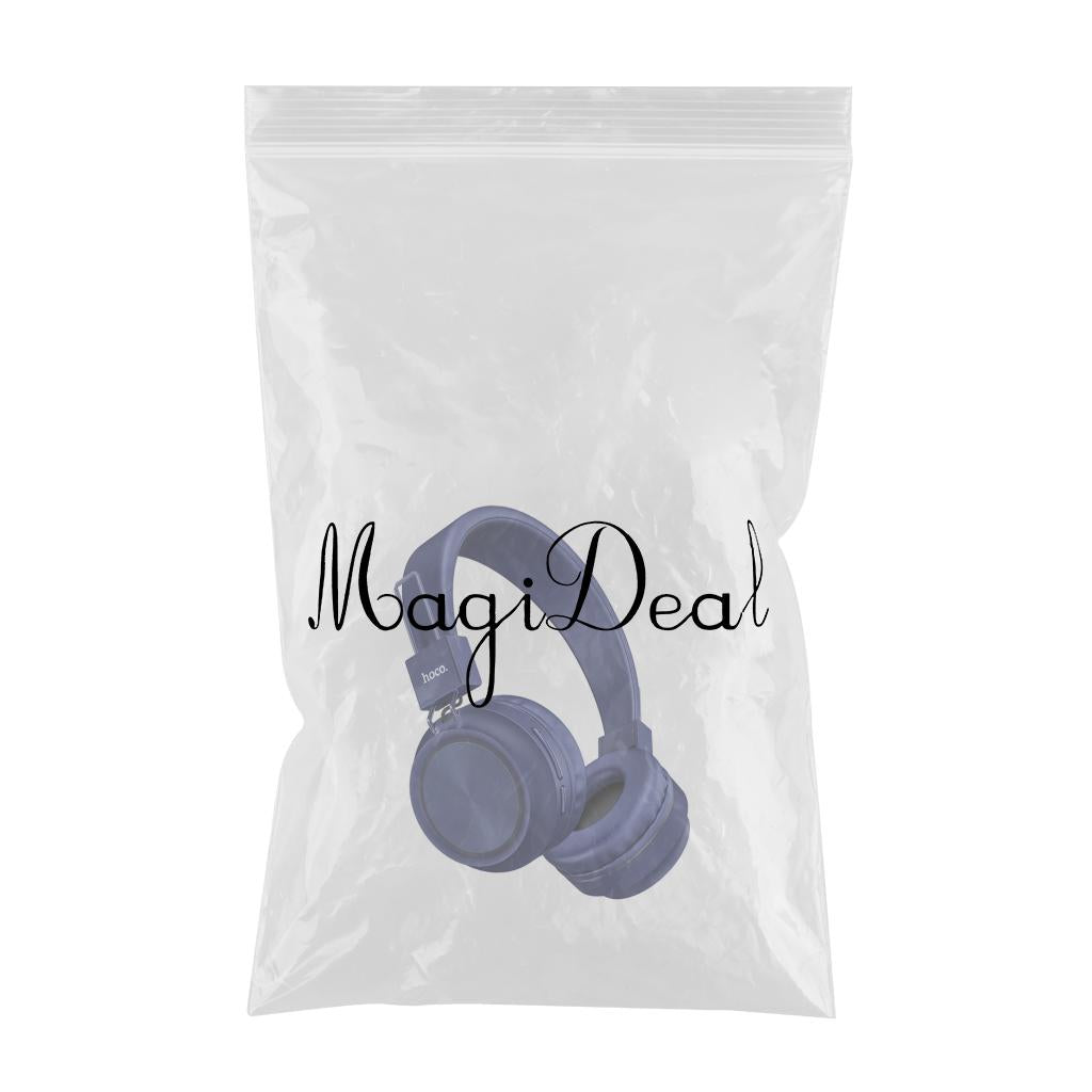 W25 Wireless Bluetooth5.0 Headphones Deep Bass Sound Over Ear Headsets Blue