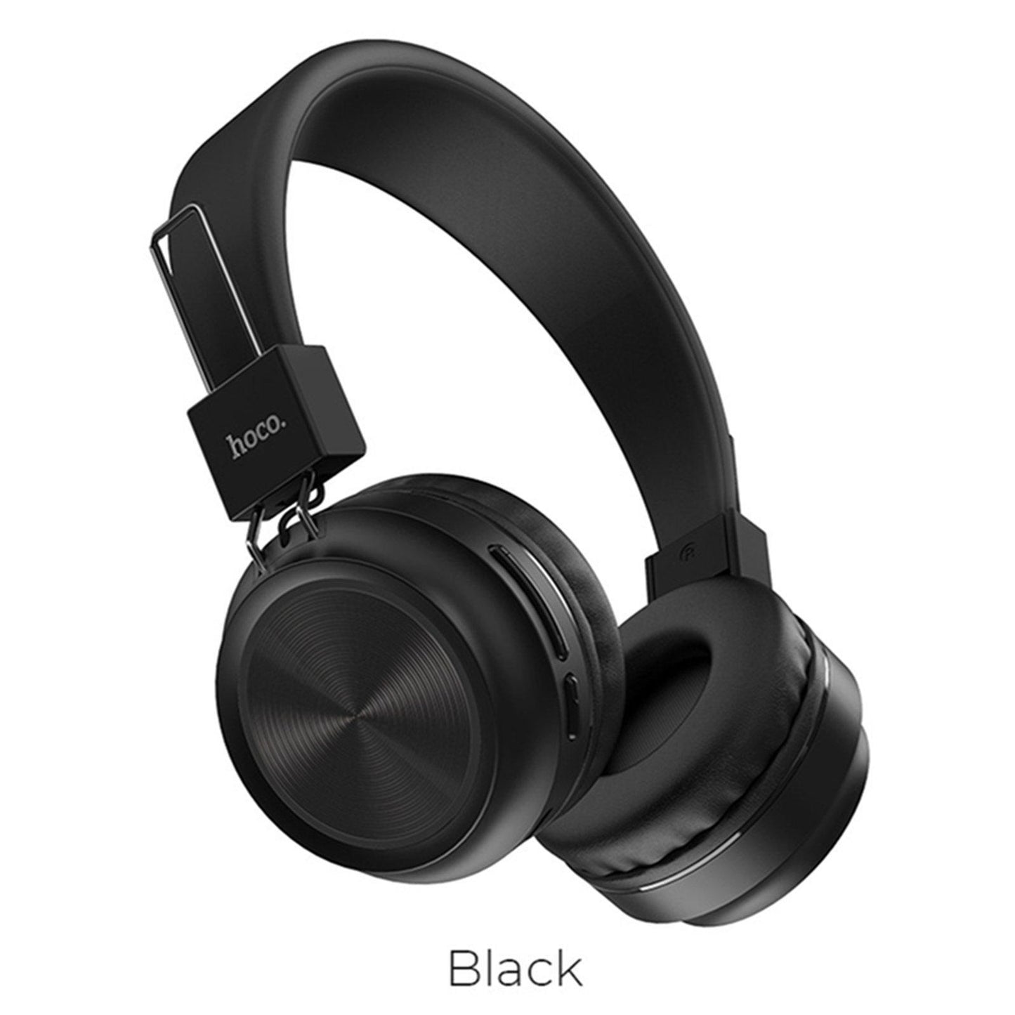 W25 Wireless Bluetooth5.0 Headphones Deep Bass Sound Over Ear Headsets Black