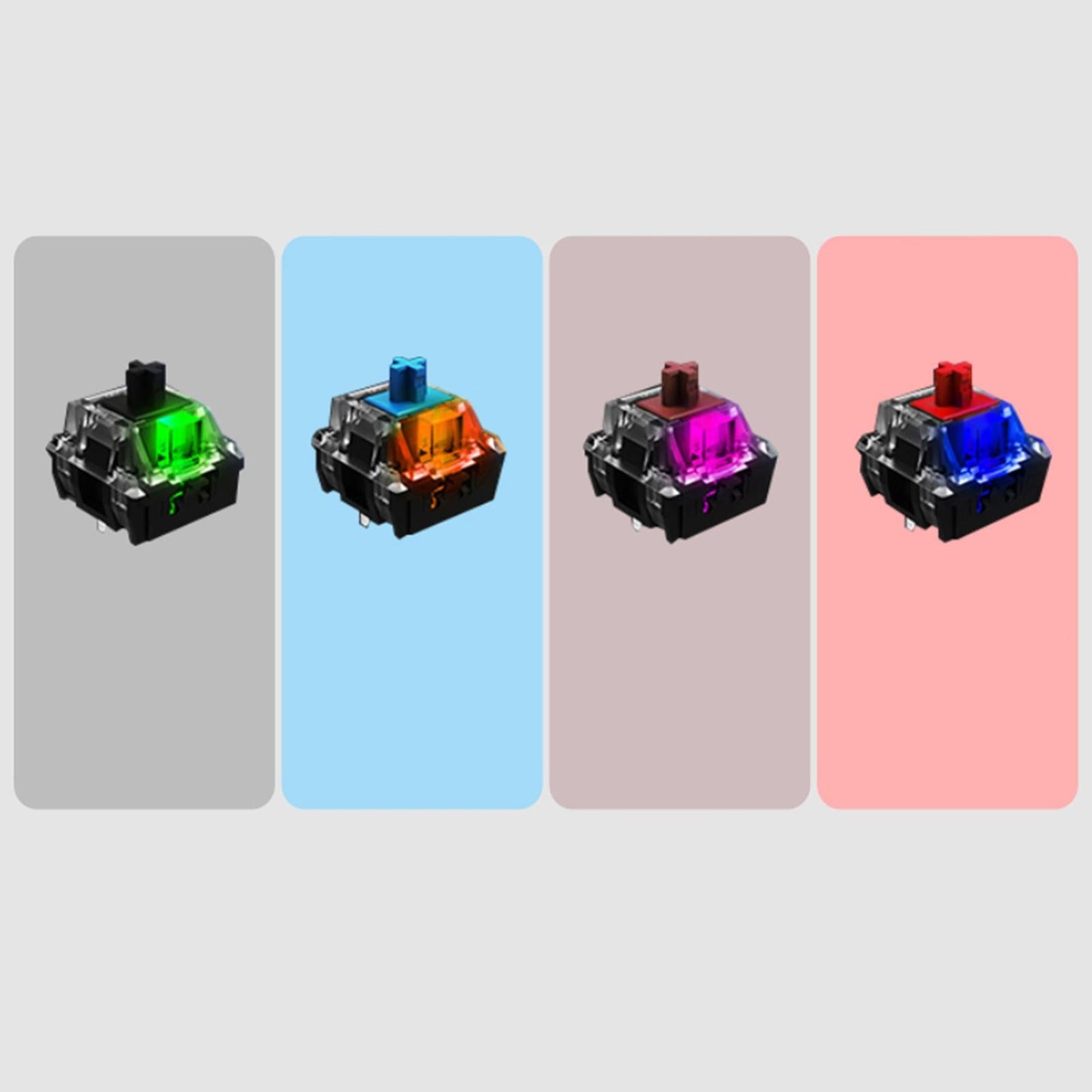 K550 Mechanical Gaming Keyboard 87Key Wired Game Keyboard RGB Backlit Pink