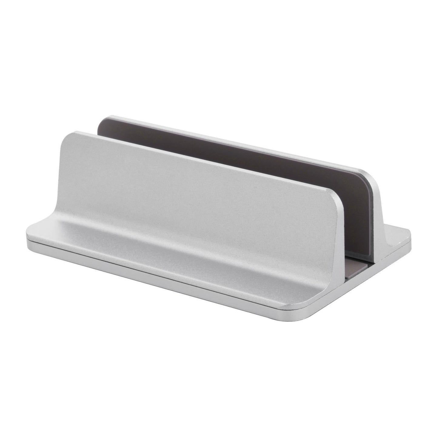 Vertical Laptop Stand Holder Desktop Aluminum Alloy for Chromebook Grey