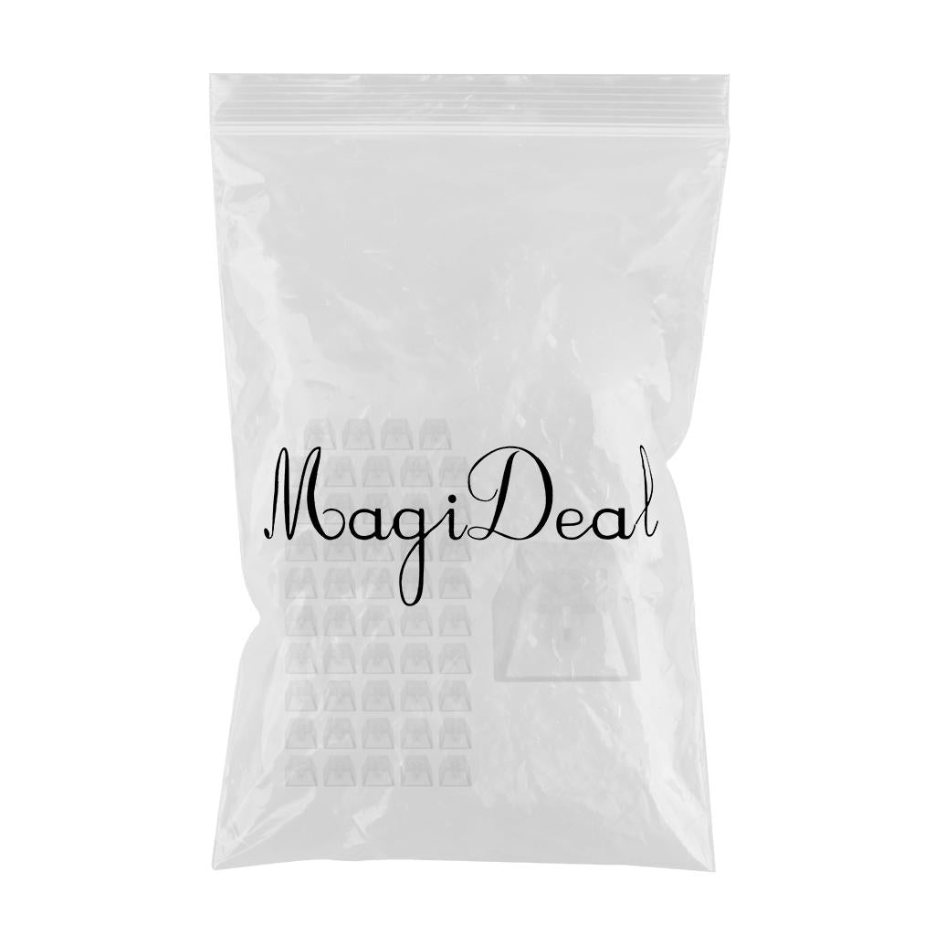 DIY R4 1U Transparent Keycaps for CHERRY MX and Clone Switches 10/50/100 Pcs 100 Keys Transparent