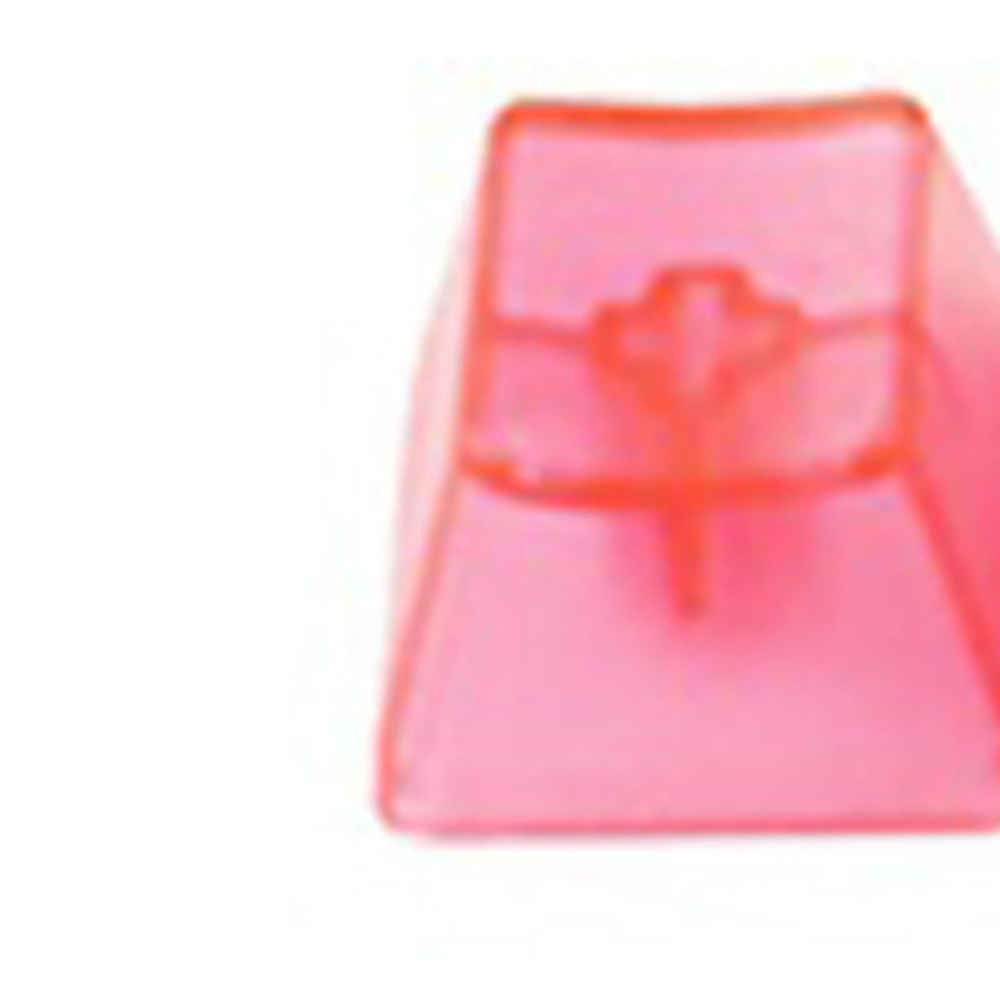 DIY R4 1U Transparent Keycaps for CHERRY MX and Clone Switches 10/50/100 Pcs 10 Keys Pink