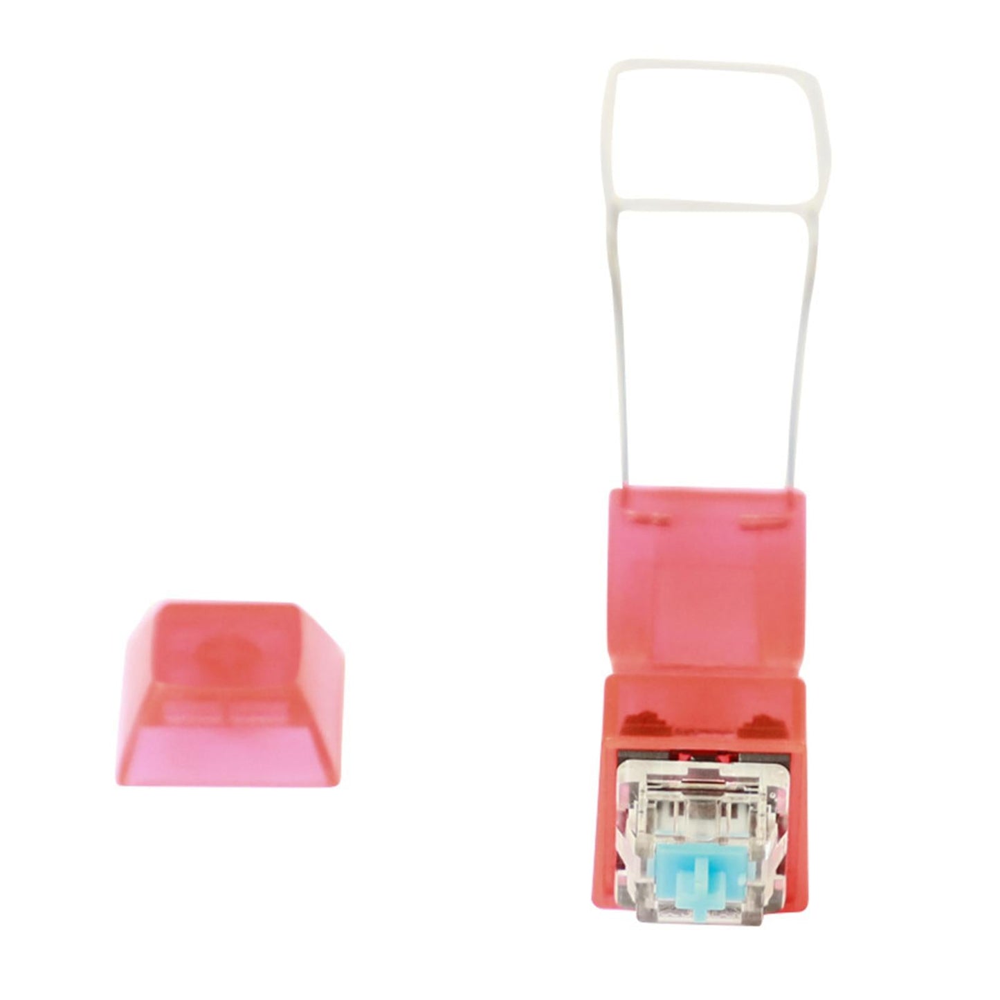 2 in 1 Keycaps Puller Switch Removal Tool for Mechanical Keyboard Red