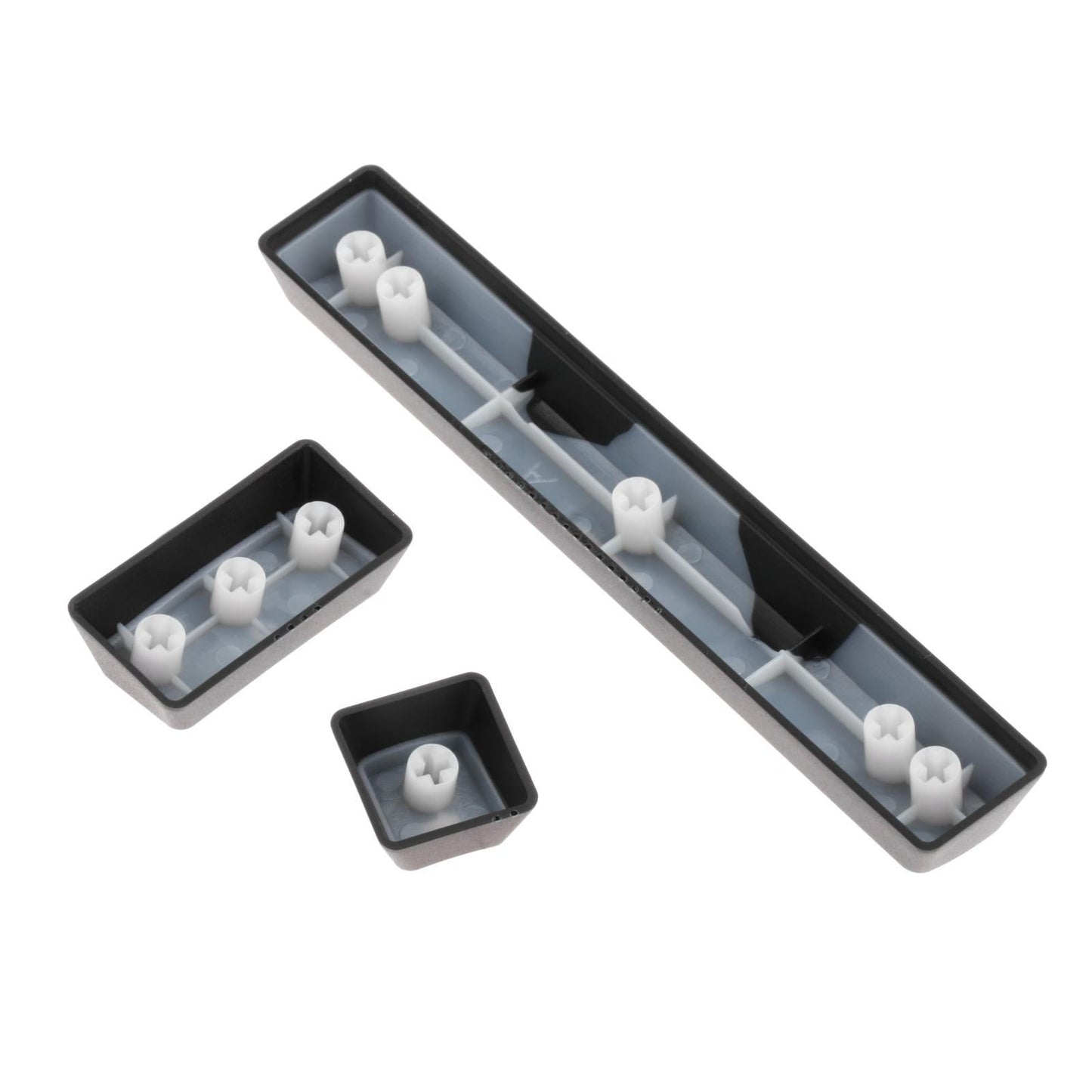 104 Key Caps PBT US Layout Keyset for CHERRY MX Mechanical Gaming Keyboard Russian Black Translucent