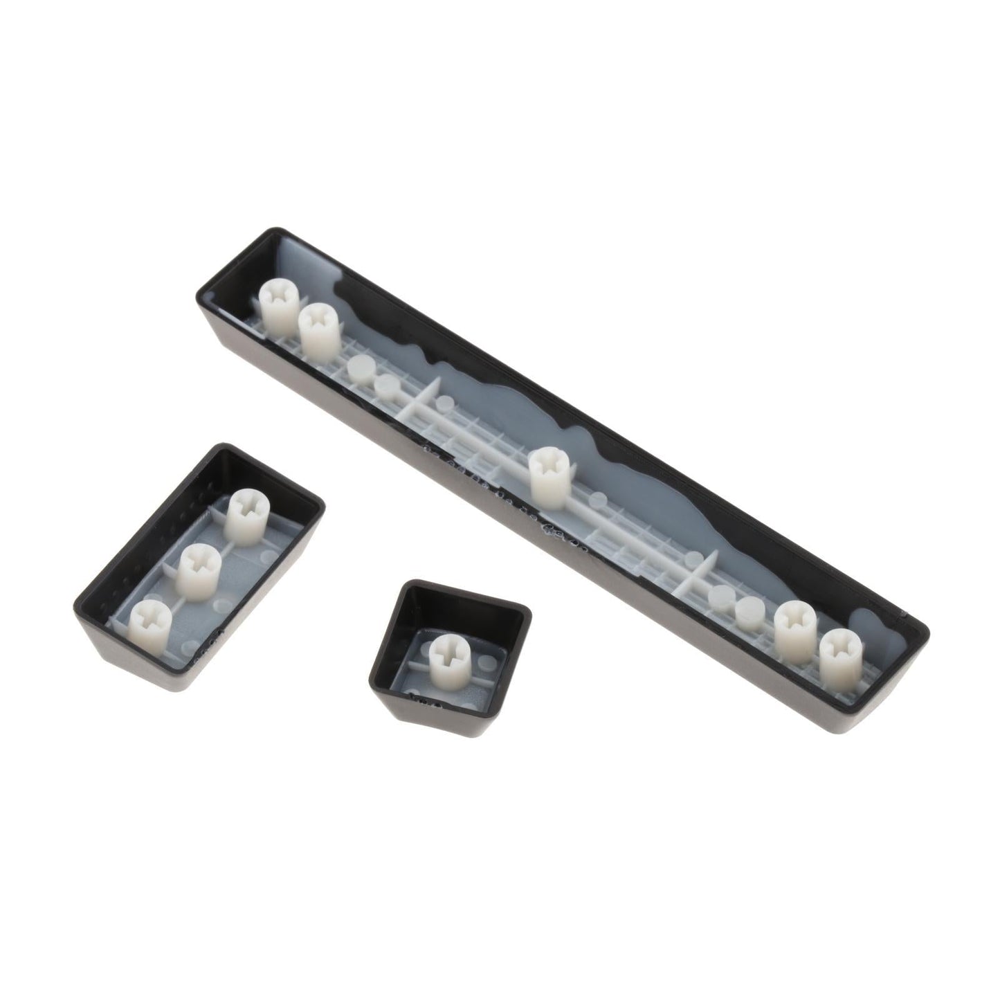 104 Key Caps PBT US Layout Keyset for CHERRY MX Mechanical Gaming Keyboard Spanish Black