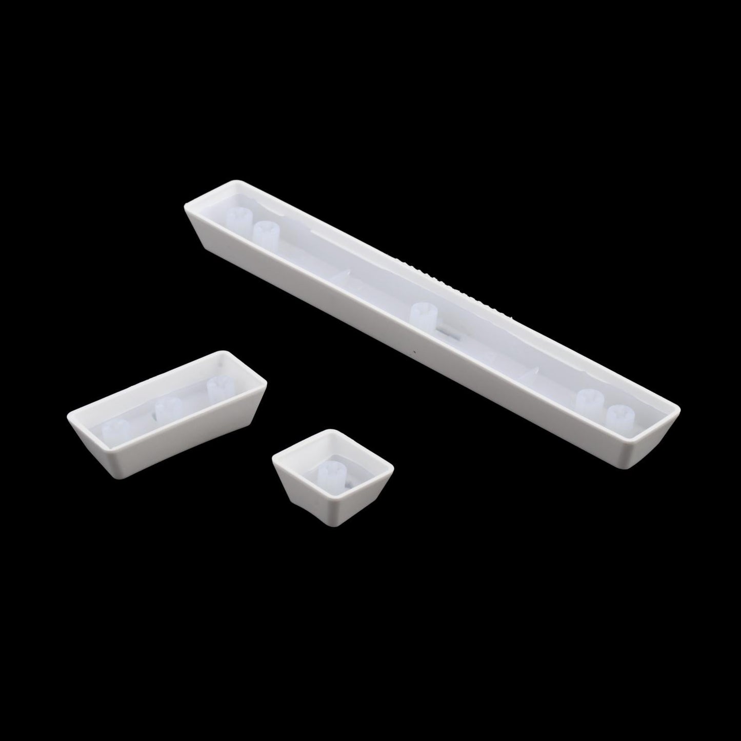 104 Key Caps PBT US Layout Keyset for CHERRY MX Mechanical Gaming Keyboard Spanish White