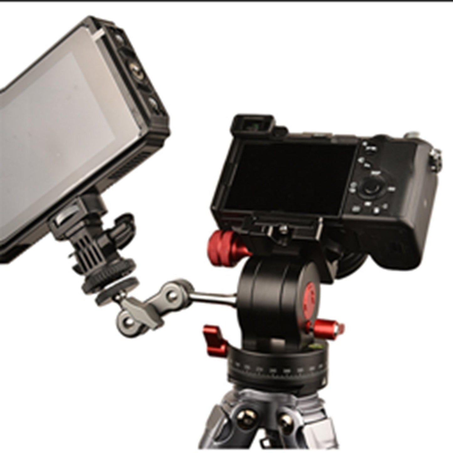 Ball Head 360 Degree Metal Max Load 15kg/33lbs for Monopod Photography Mount