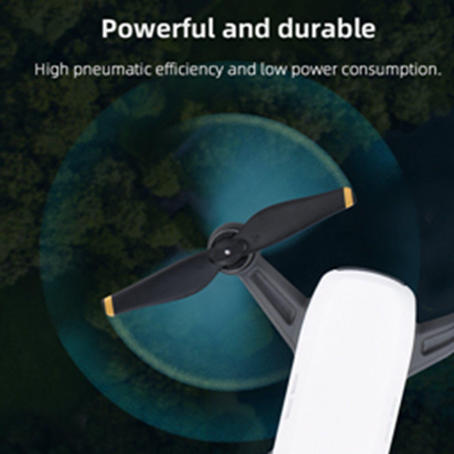 Quick-Release Propellers Parts for DJI Spark 4732S Drone Gold Rim 2 Pairs