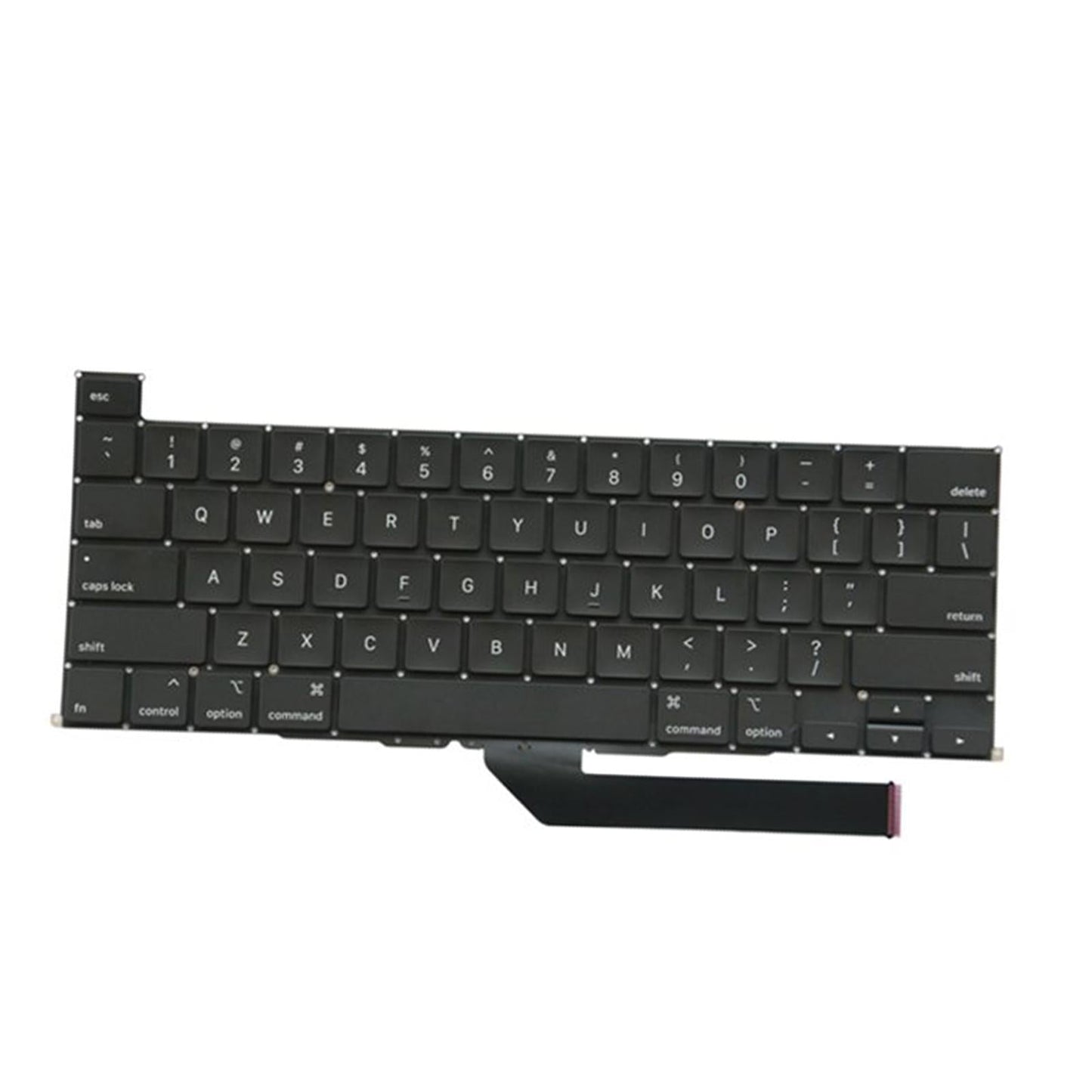 Laptop Keyboard Replacement for Macbook Pro A2141 16 English 2019 Black"