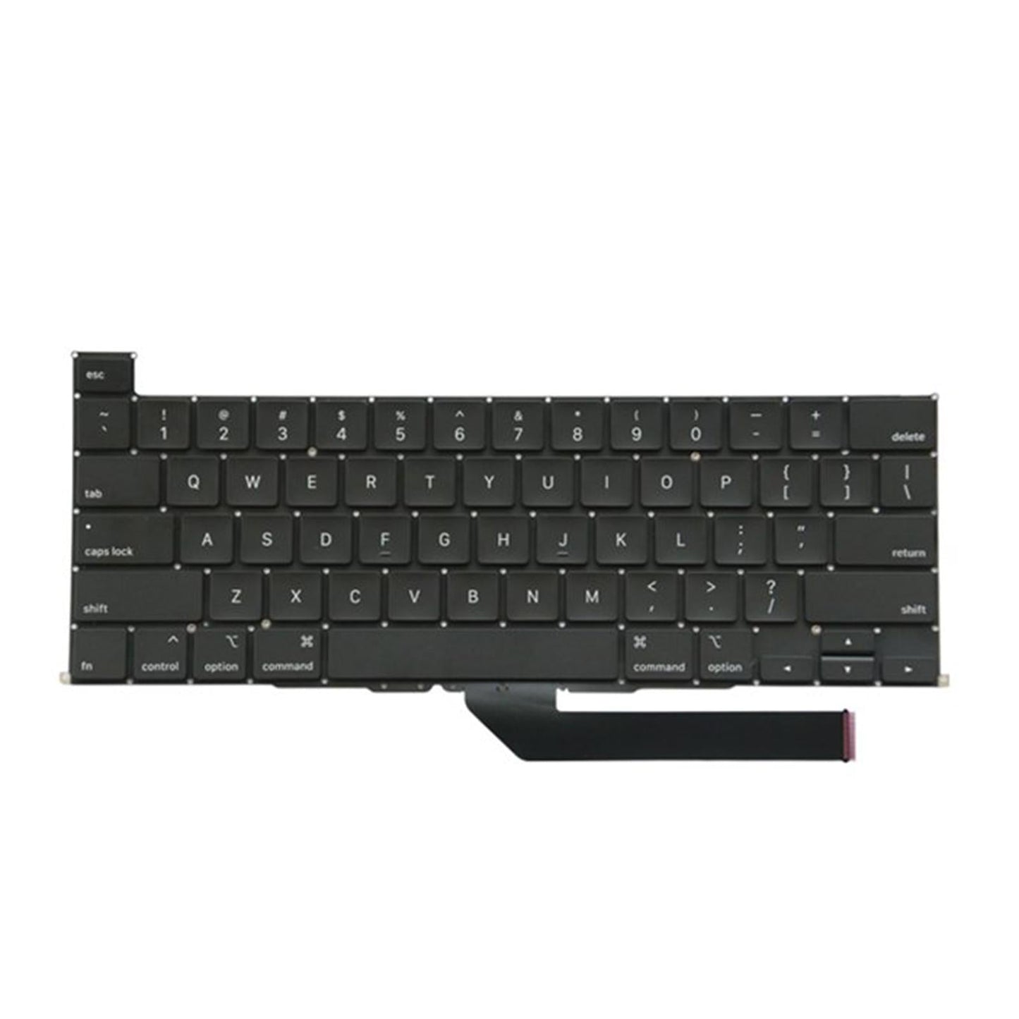 Laptop Keyboard Replacement for Macbook Pro A2141 16 English 2019 Black"
