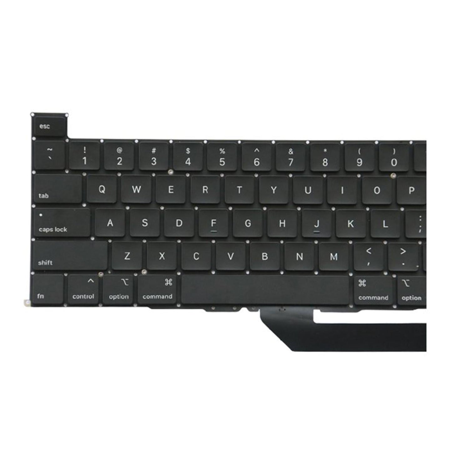 Laptop Keyboard Replacement for Macbook Pro A2141 16 English 2019 Black"