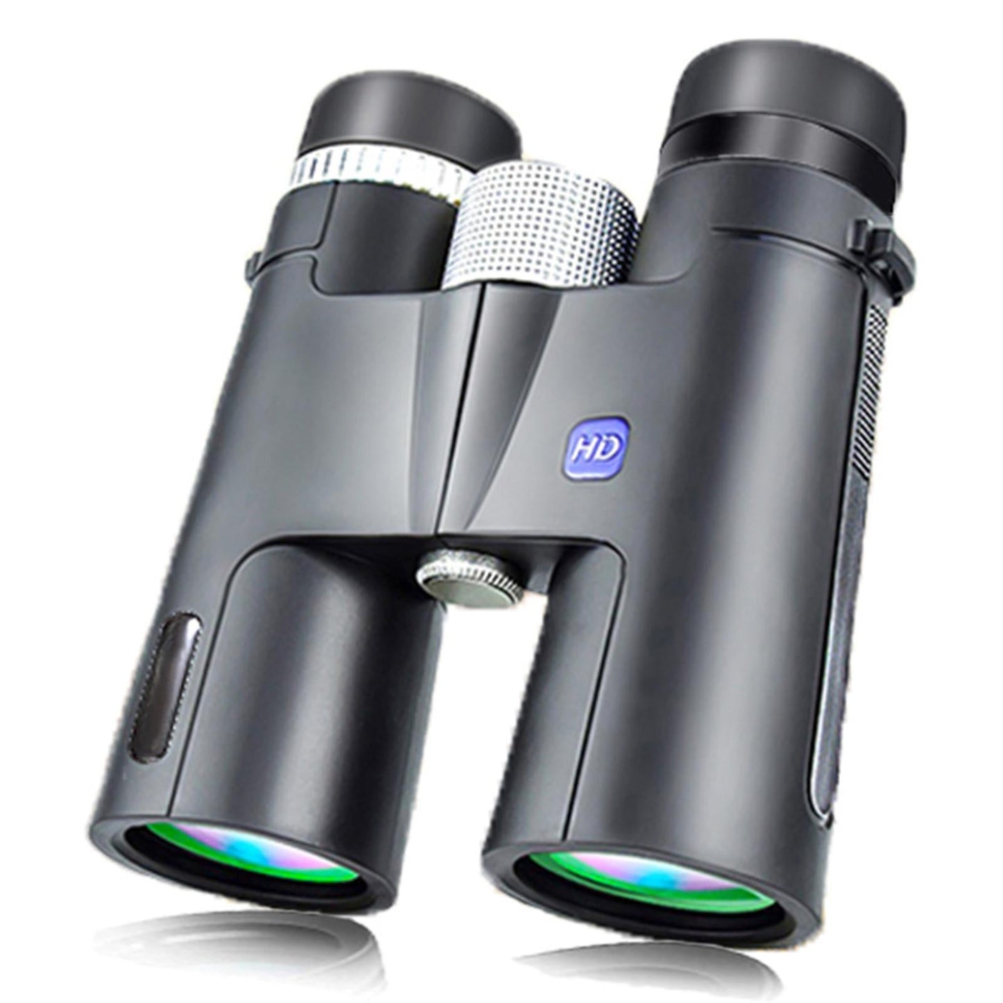 12x42 Binoculars BAK4 Roof Prism Phone Telescope Bird Watching Outdoor Black